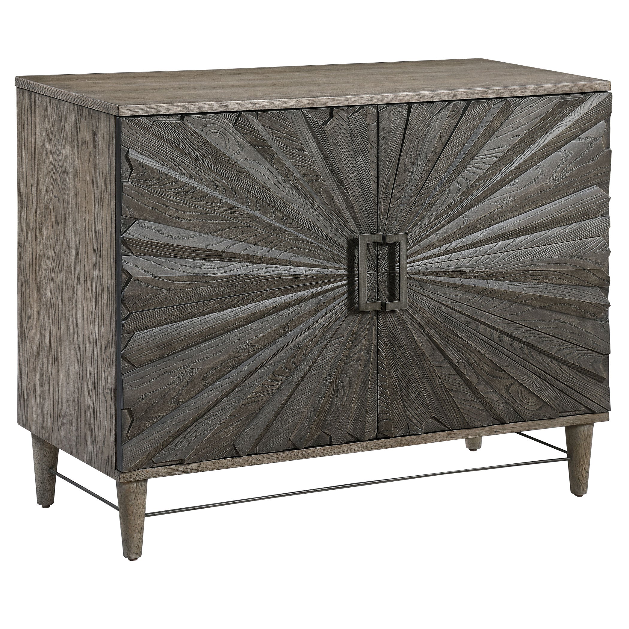 Shield Gray Oak 2 Door Cabinet by Uttermost