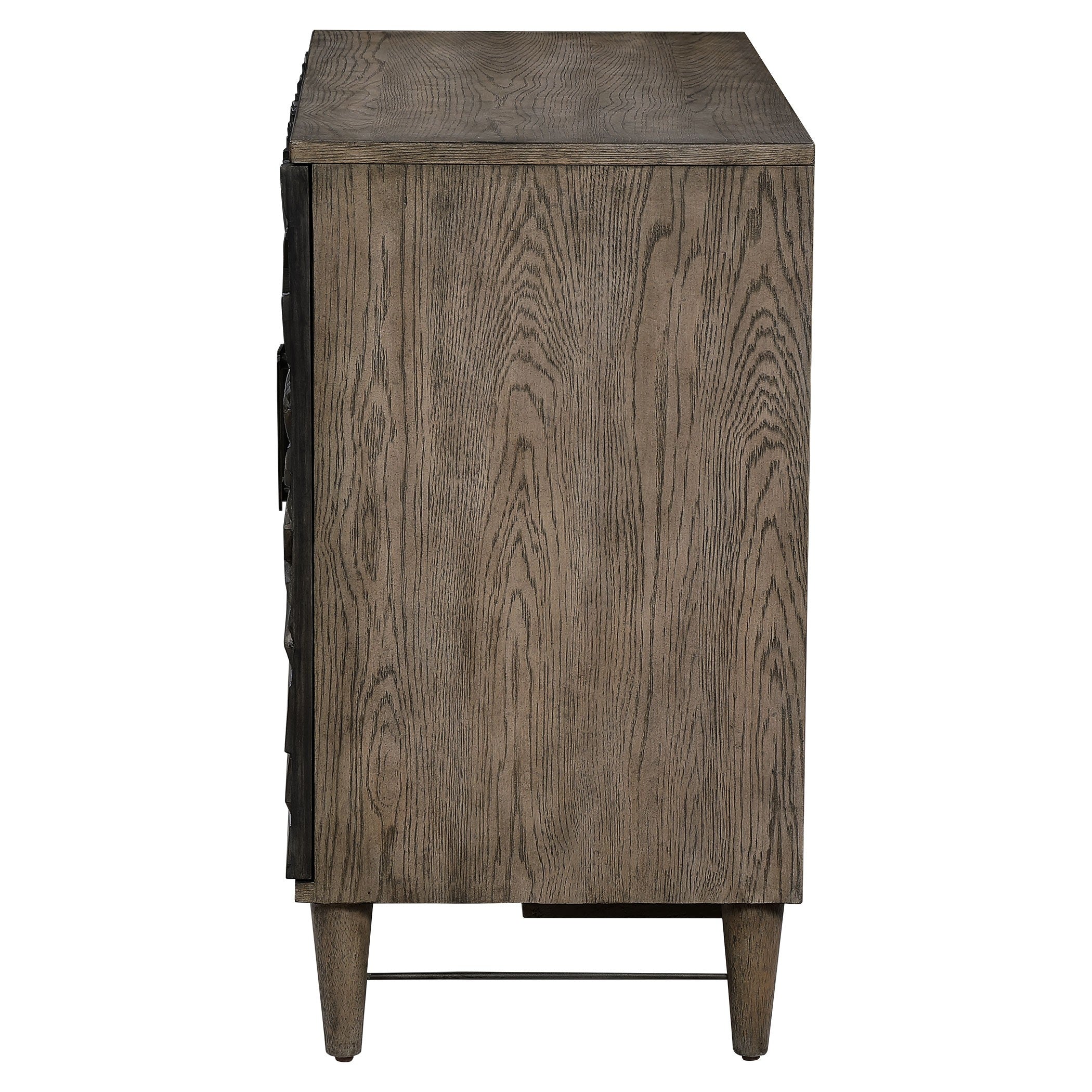 Shield Gray Oak 2 Door Cabinet by Uttermost