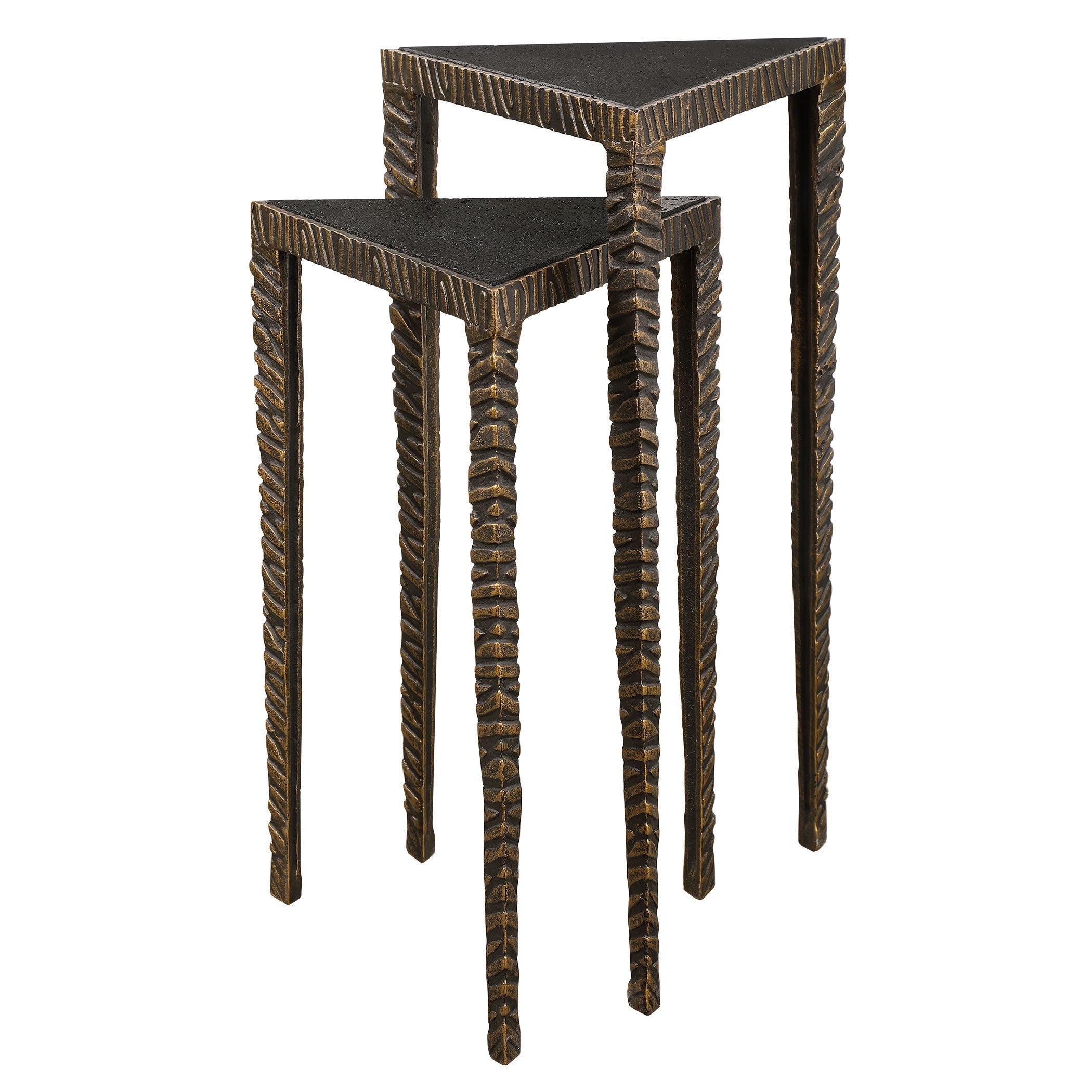 Samiria Triangular Accent Tables - Set of 2 by Uttermost
