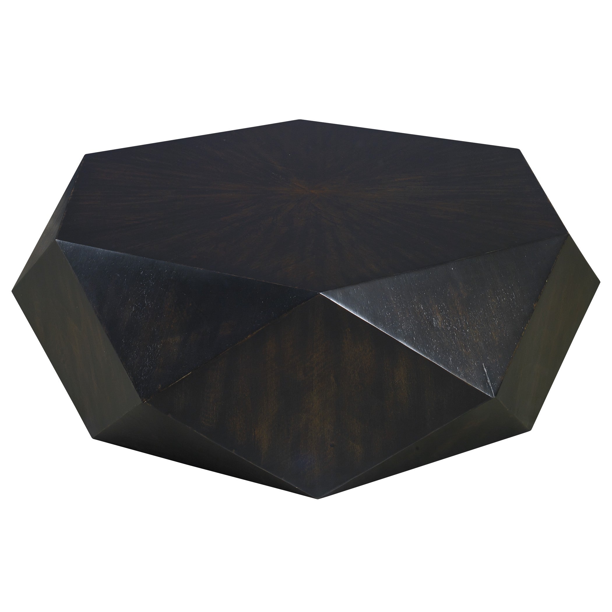 Volker Small Black Coffee Table by Uttermost