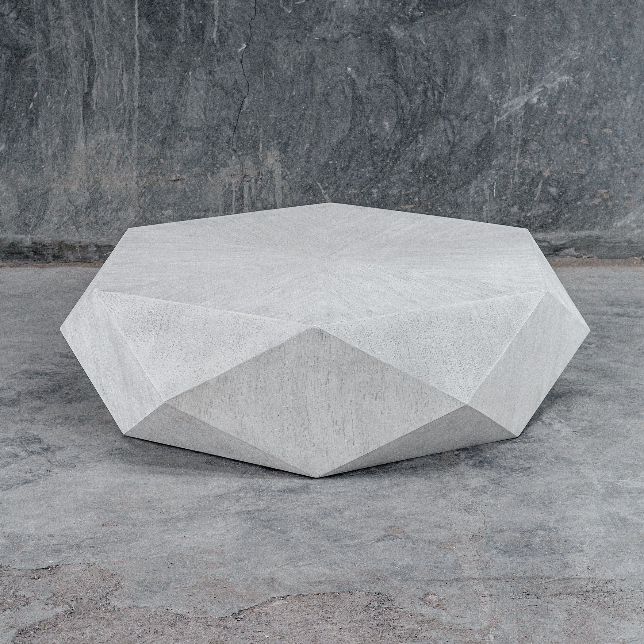 Volker White Coffee Table by Uttermost