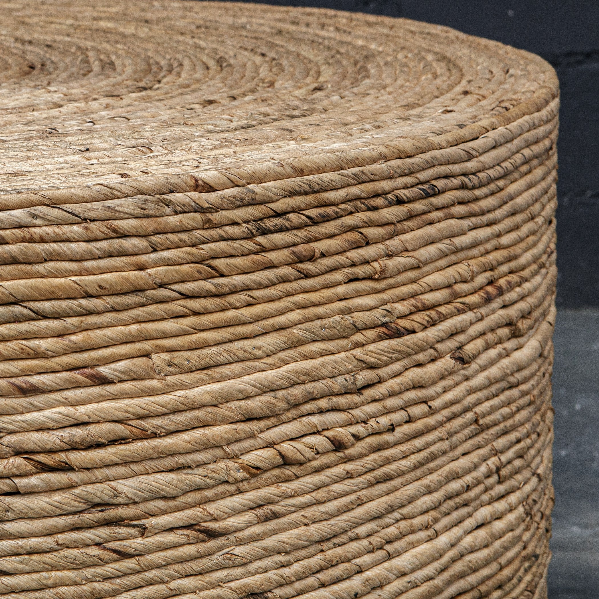 Rora Woven Round Coffee Table by Uttermost