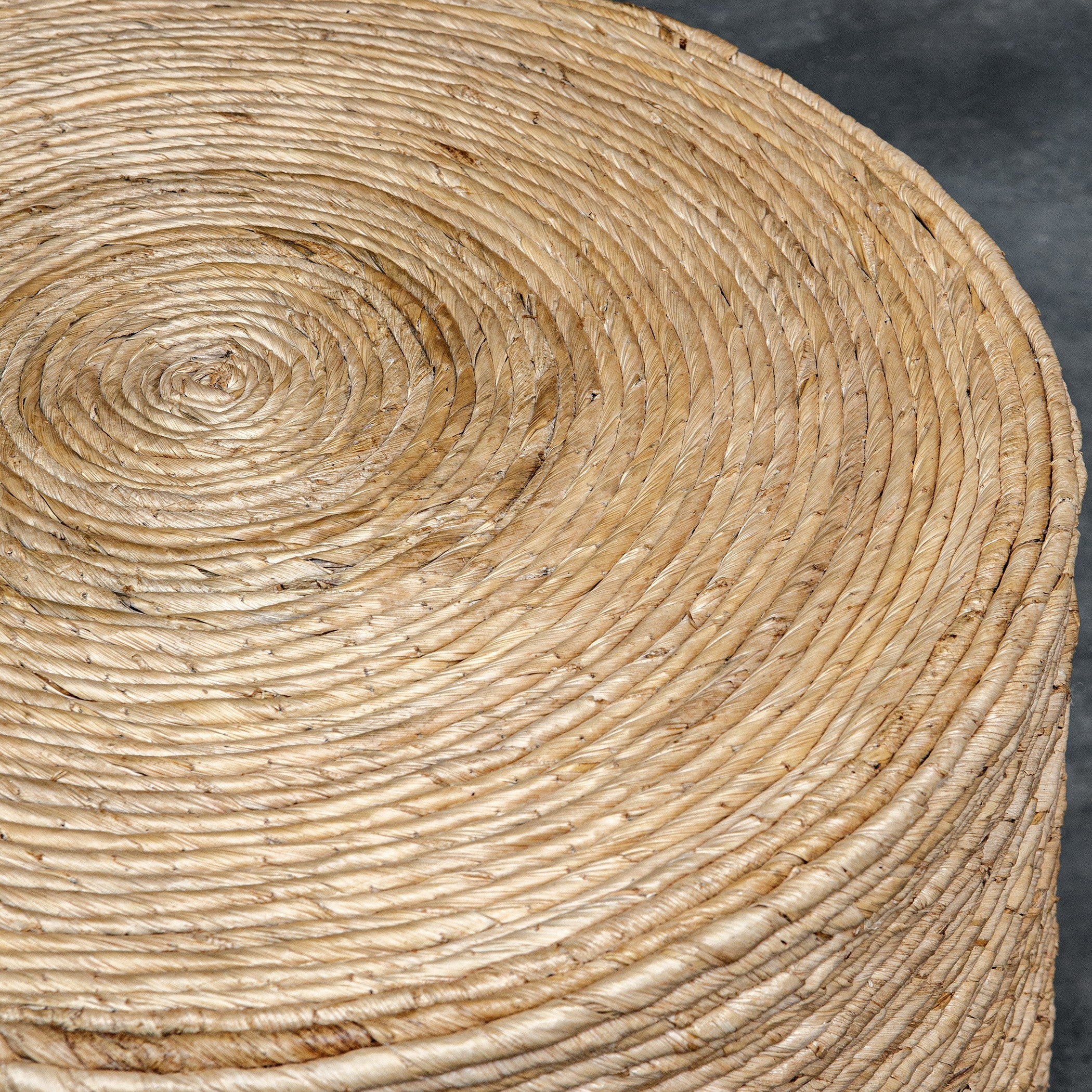 Rora Woven Round Coffee Table by Uttermost
