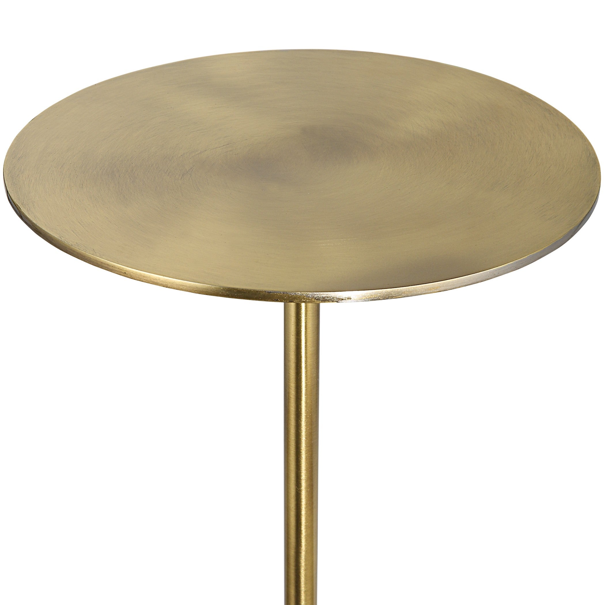 Gimlet Brass Drink Table by Uttermost