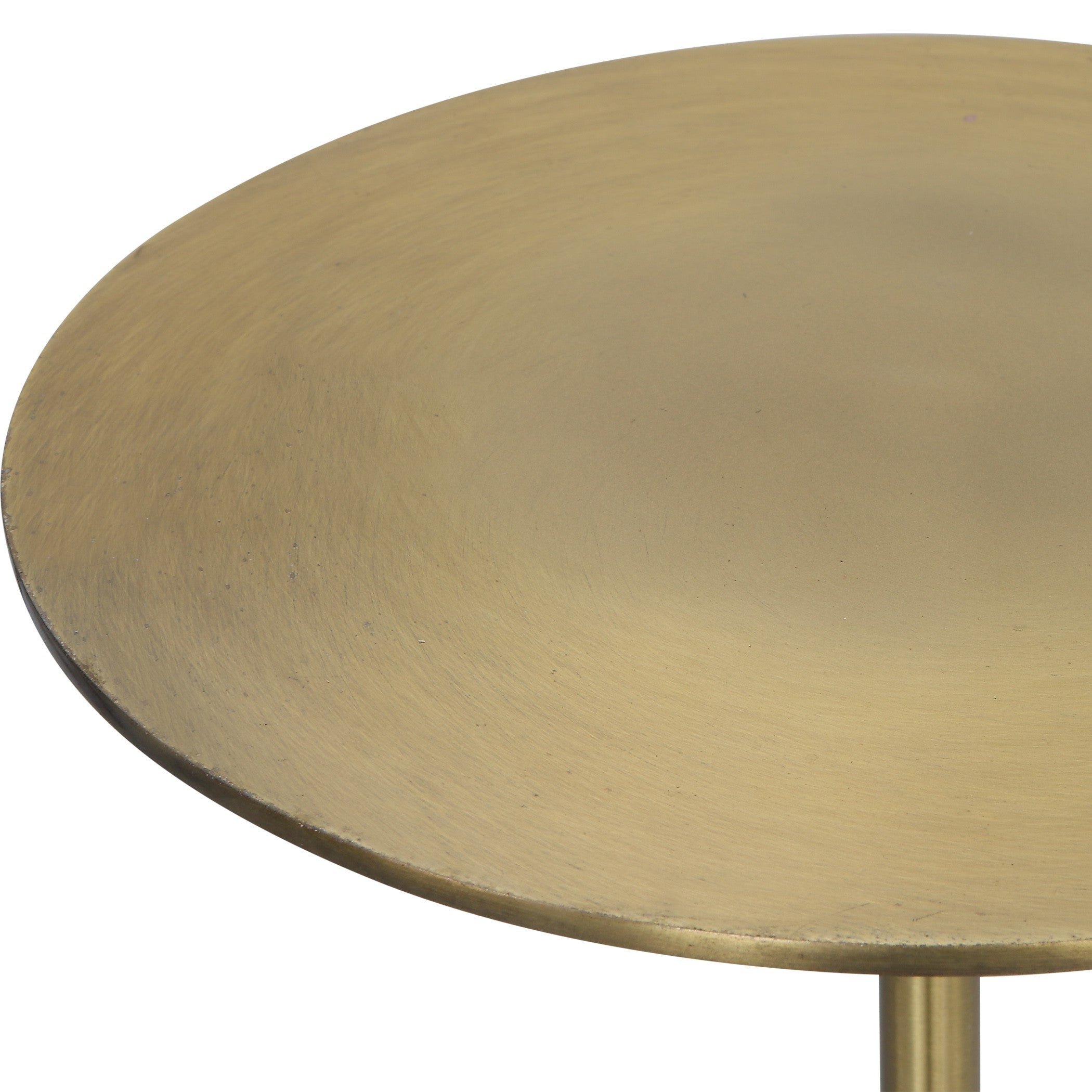 Gimlet Brass Drink Table by Uttermost