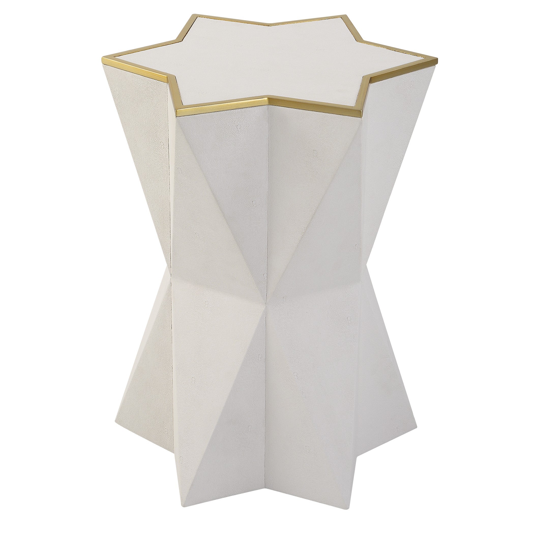 Capella White Accent Table by Uttermost