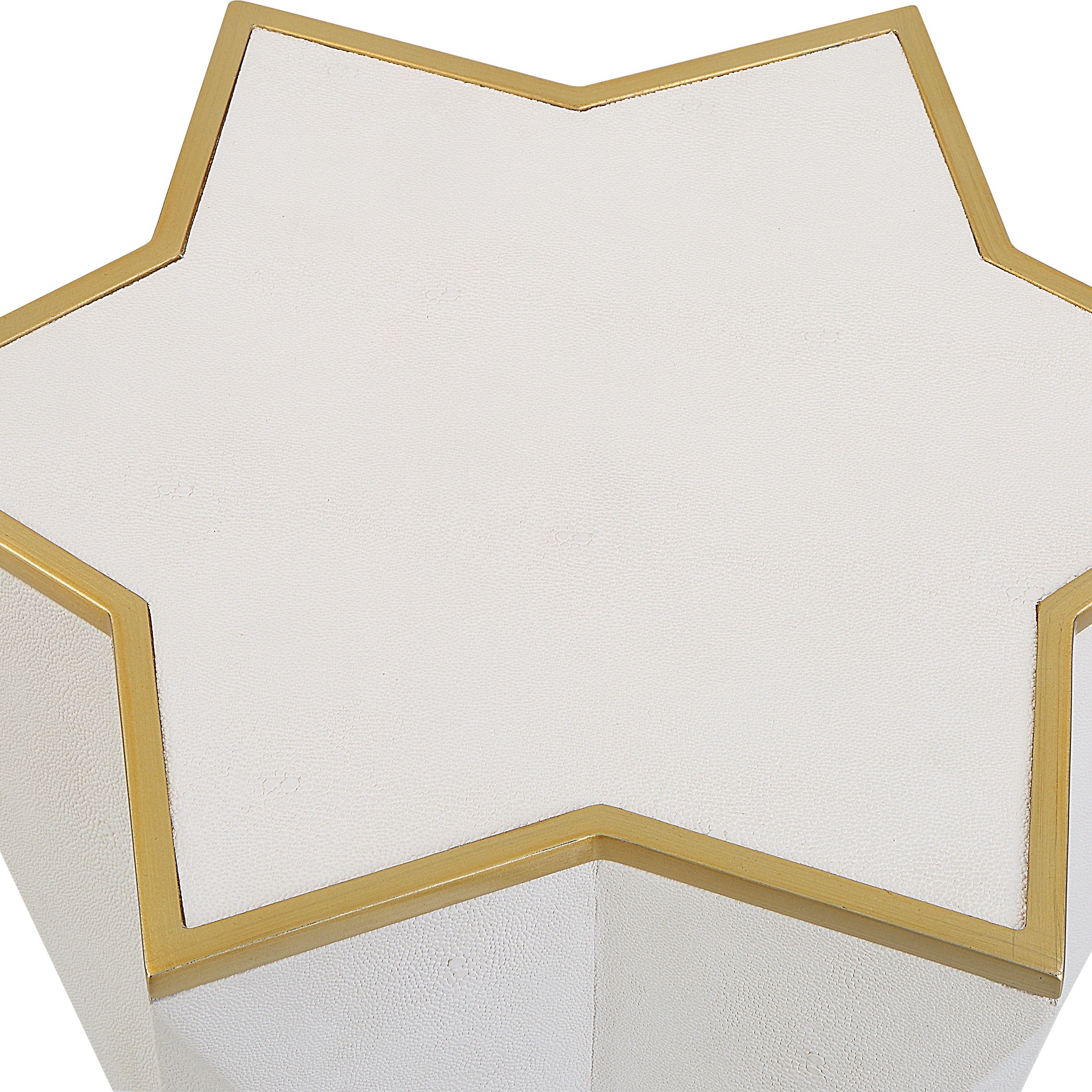 Capella White Accent Table by Uttermost