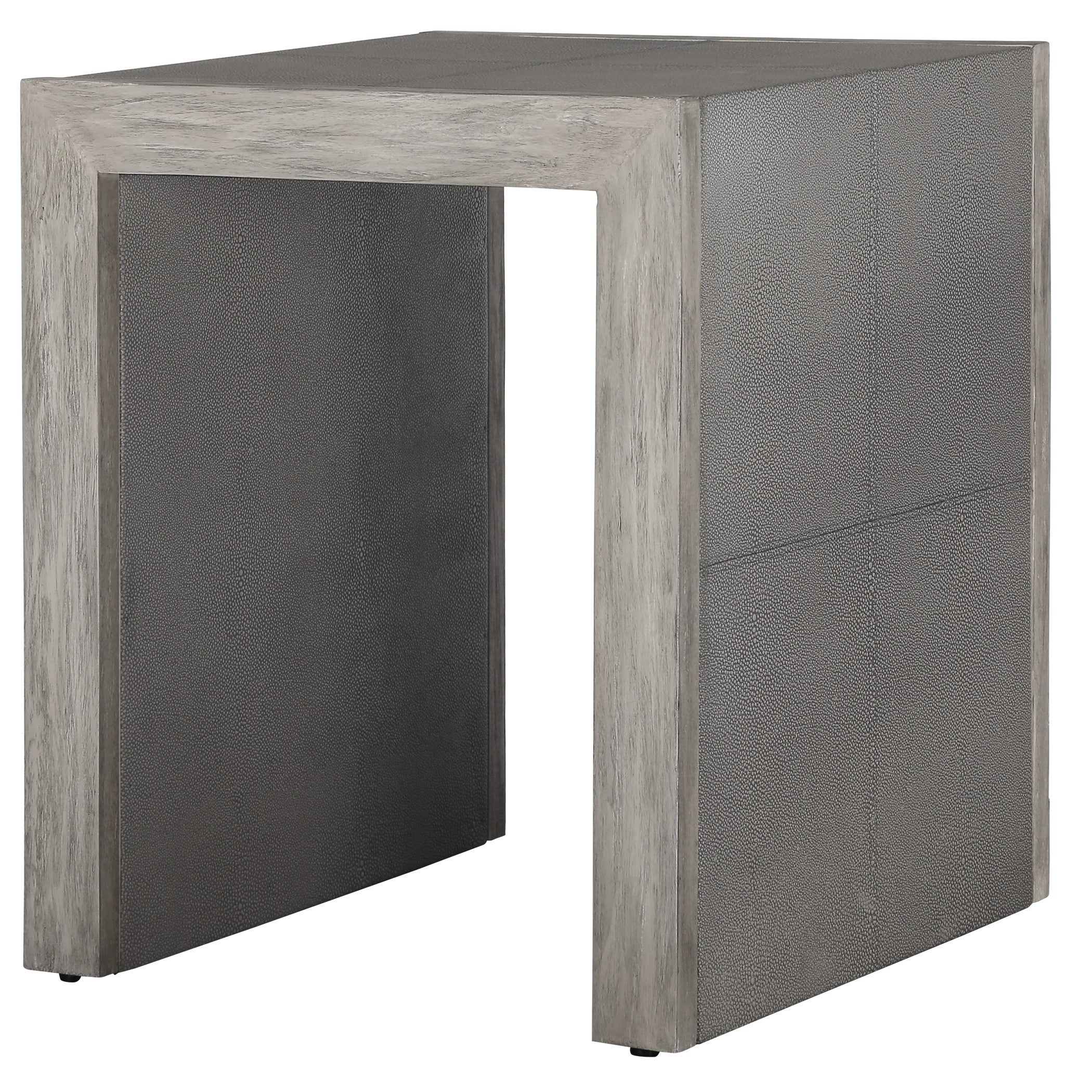 Aerina Modern Gray End Table by Uttermost
