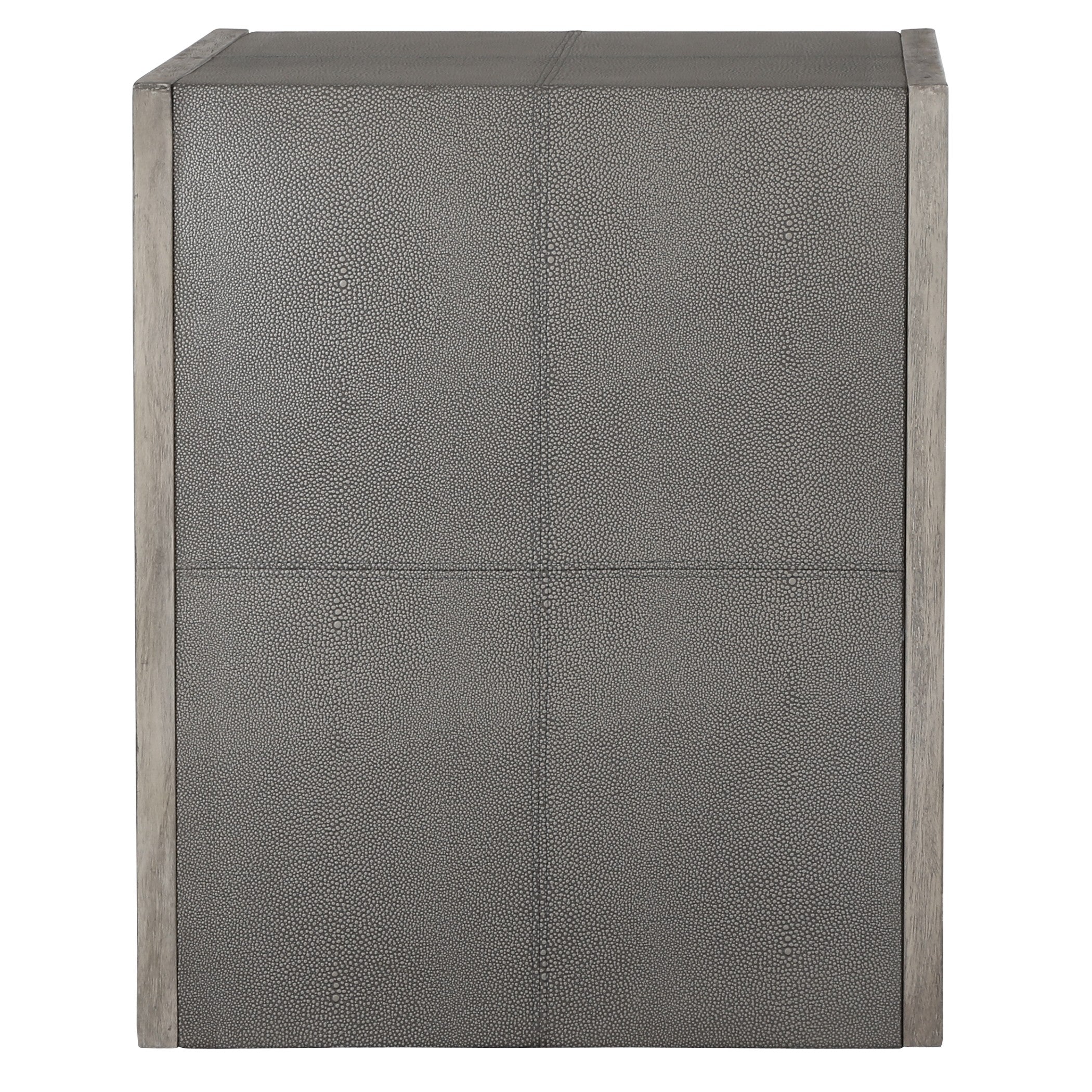 Aerina Modern Gray End Table by Uttermost