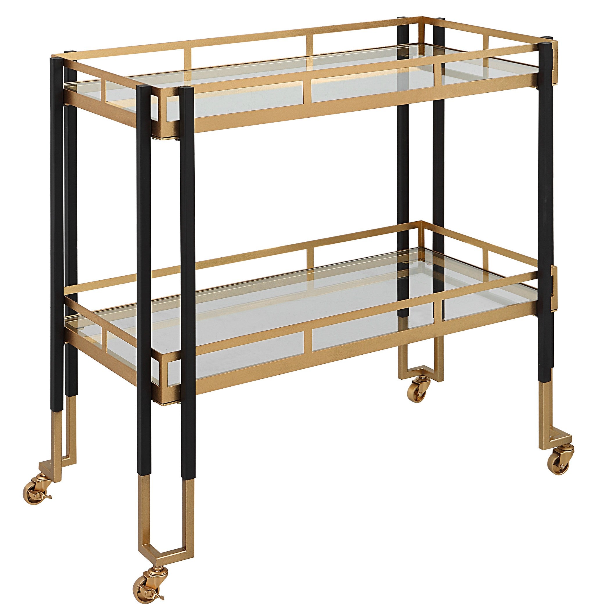 Kentmore Modern Bar Cart by Uttermost