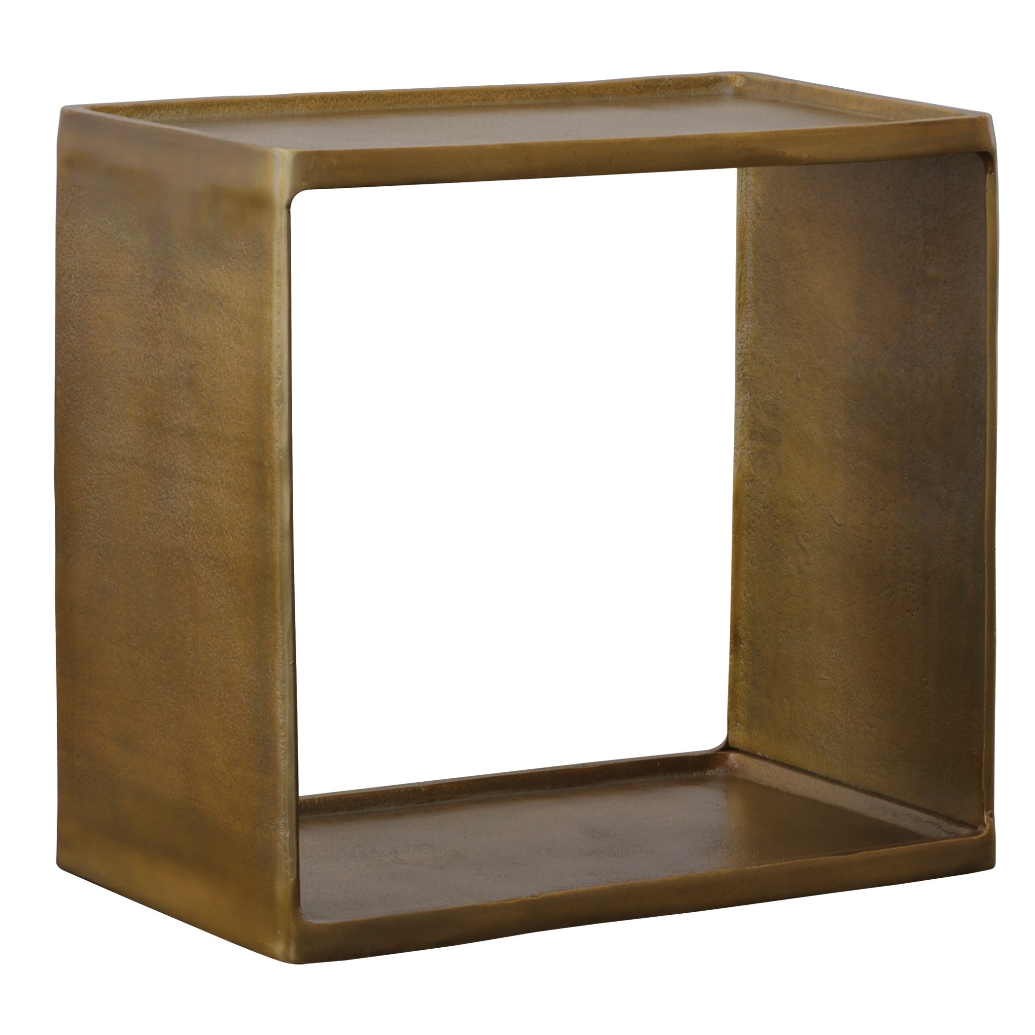 Derwent Antique Brass Side Table by Uttermost