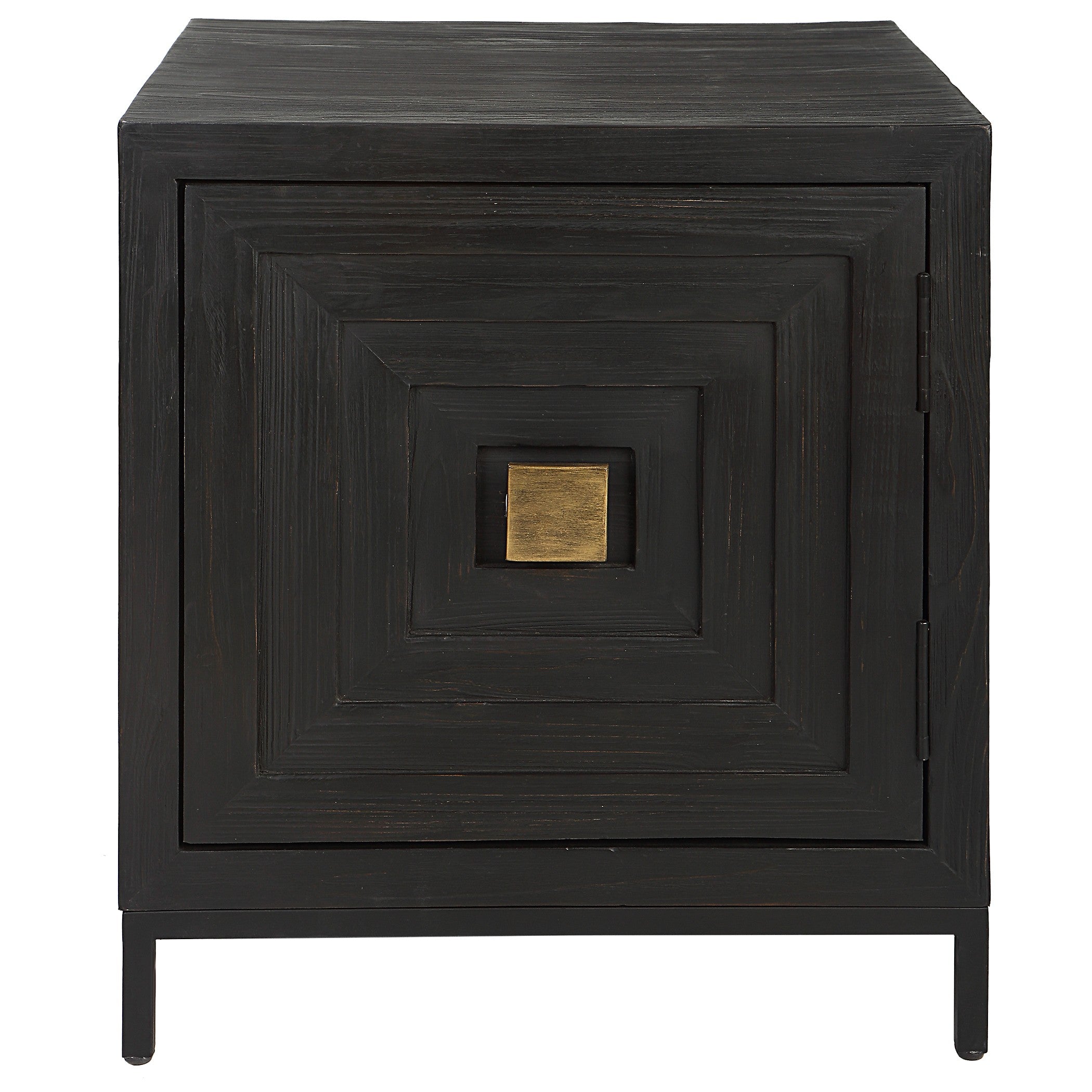 Aiken Geometric Cabinet / End Table by Uttermost