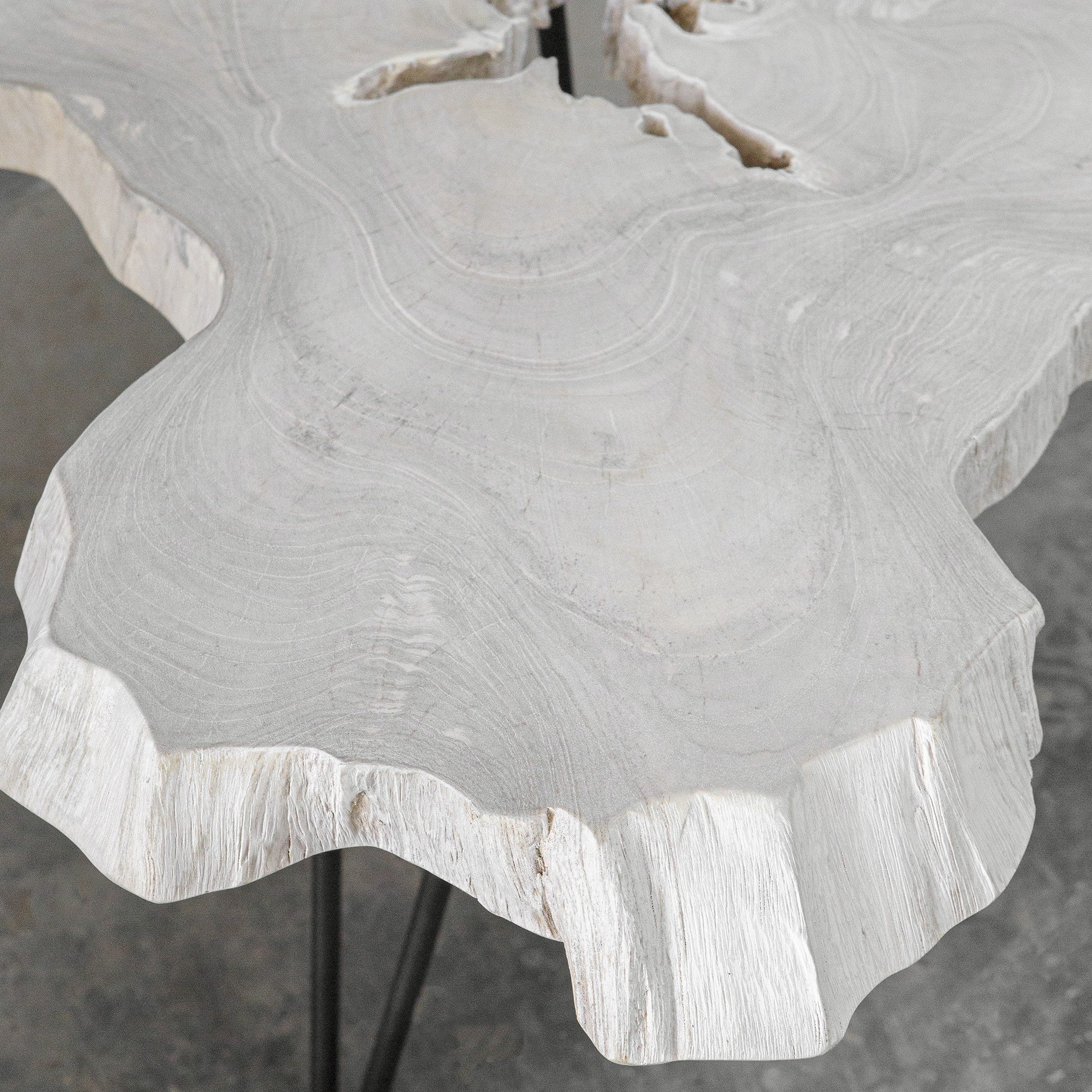 Trillium Bleached Teak Coffee Table by Uttermost