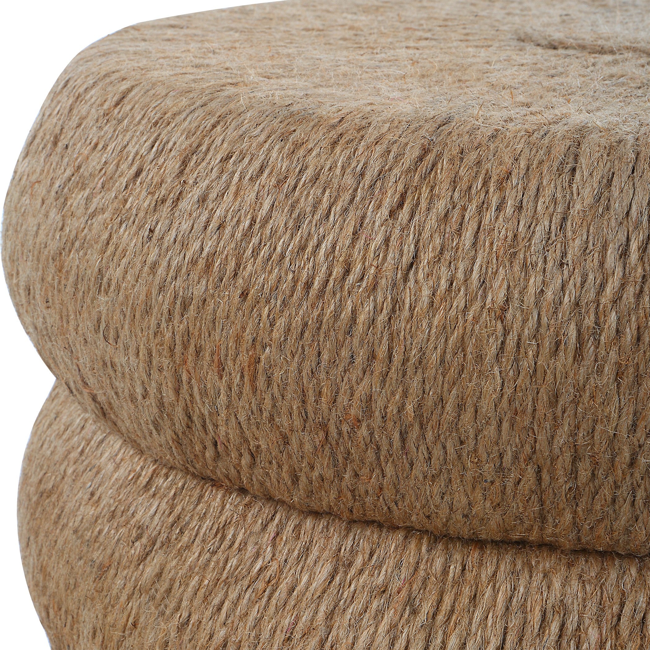Capitan Braided Rope Side Table by Uttermost