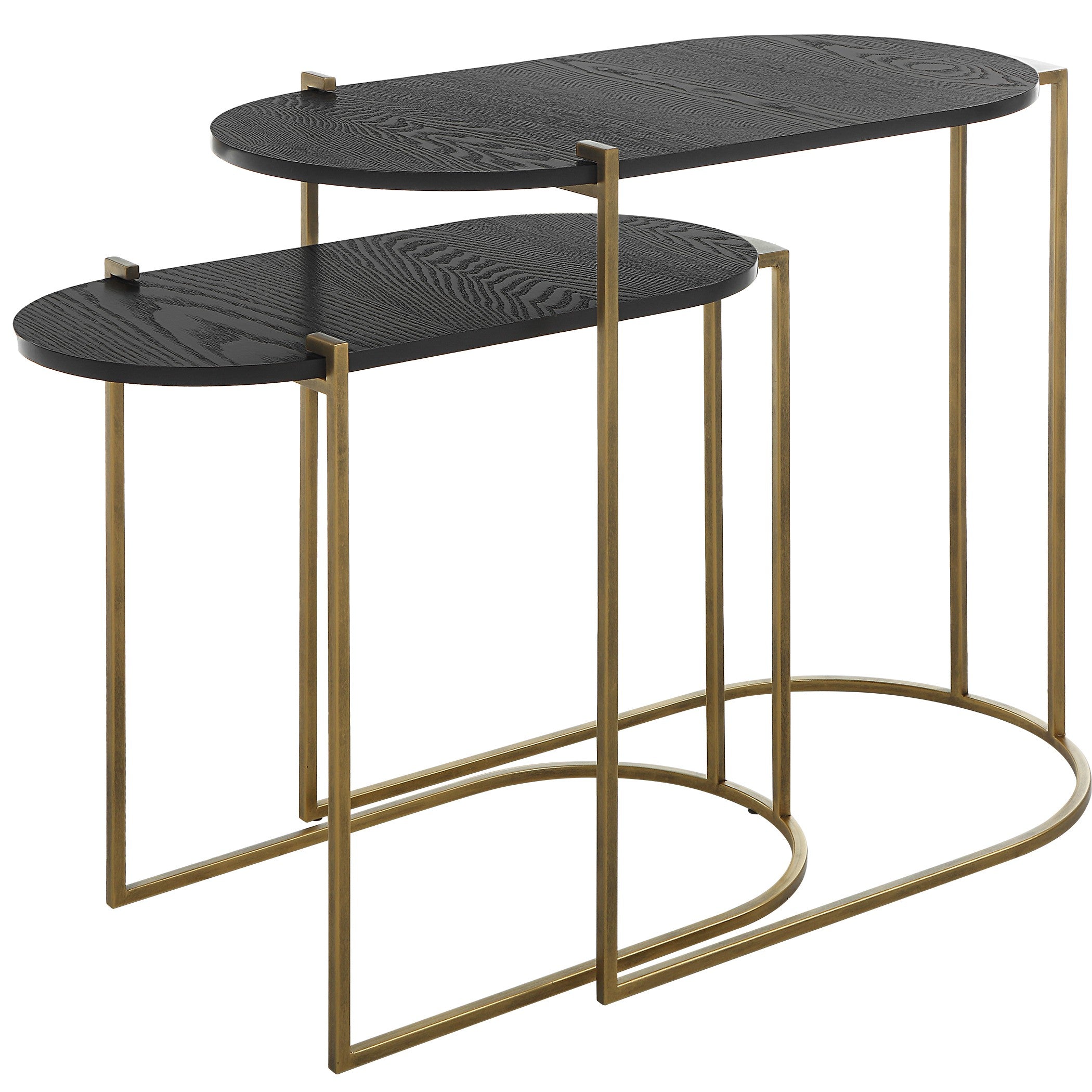 Aztec Wood Nesting Tables - Set of 2 by Uttermost