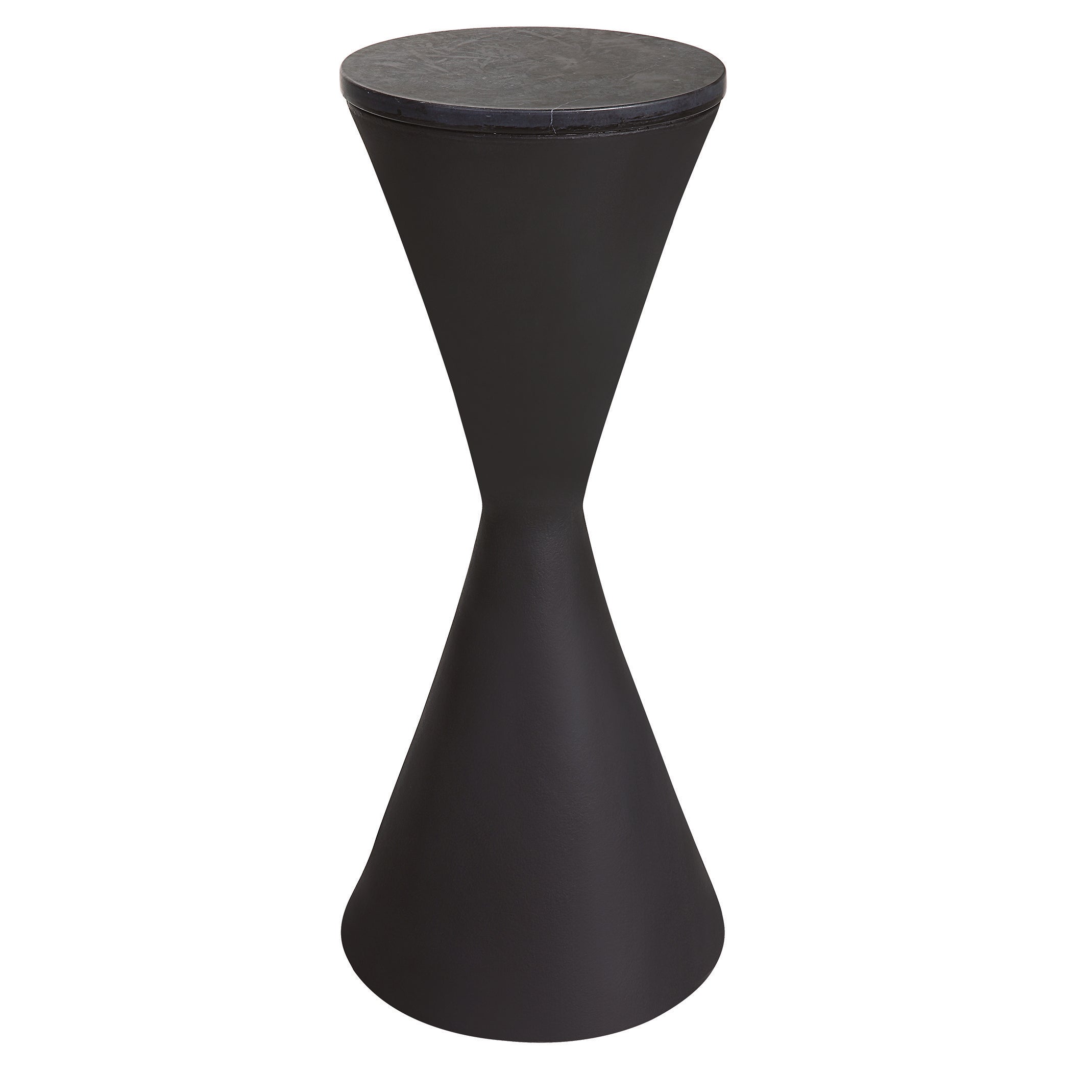 Time's Up Hourglass Shaped Drink Table by Uttermost