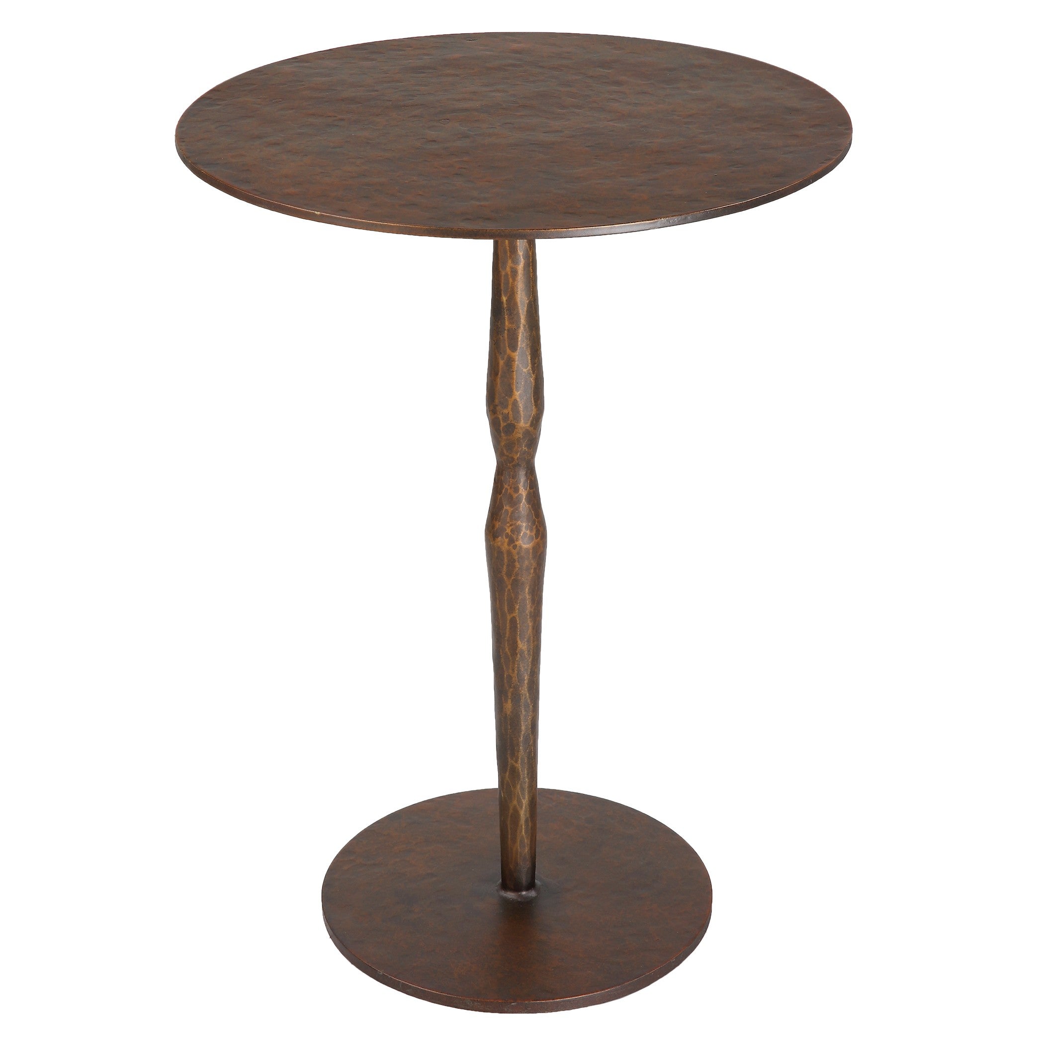 Industria Copper Bronze Accent Table by Uttermost