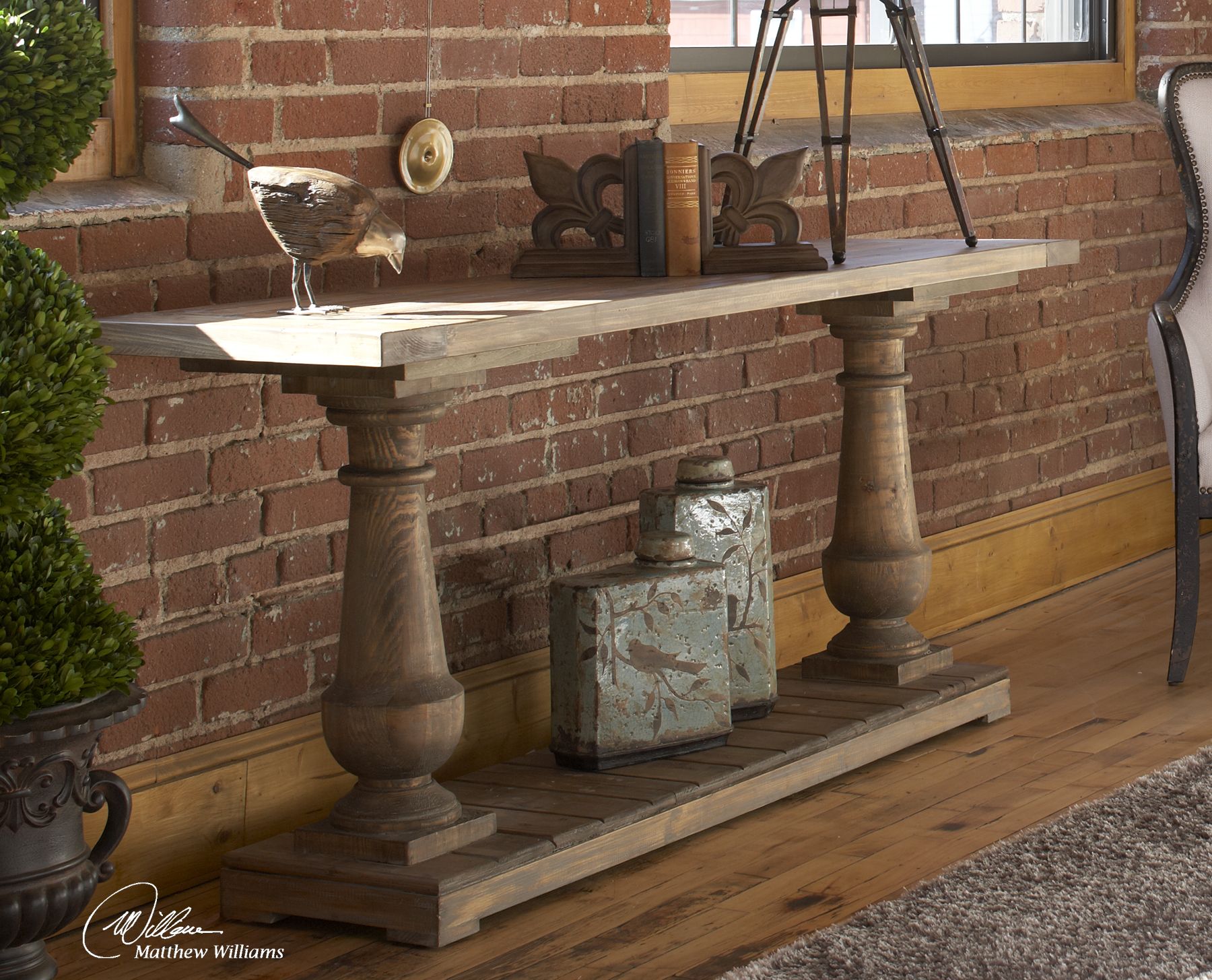 Stratford Rustic Console by Uttermost