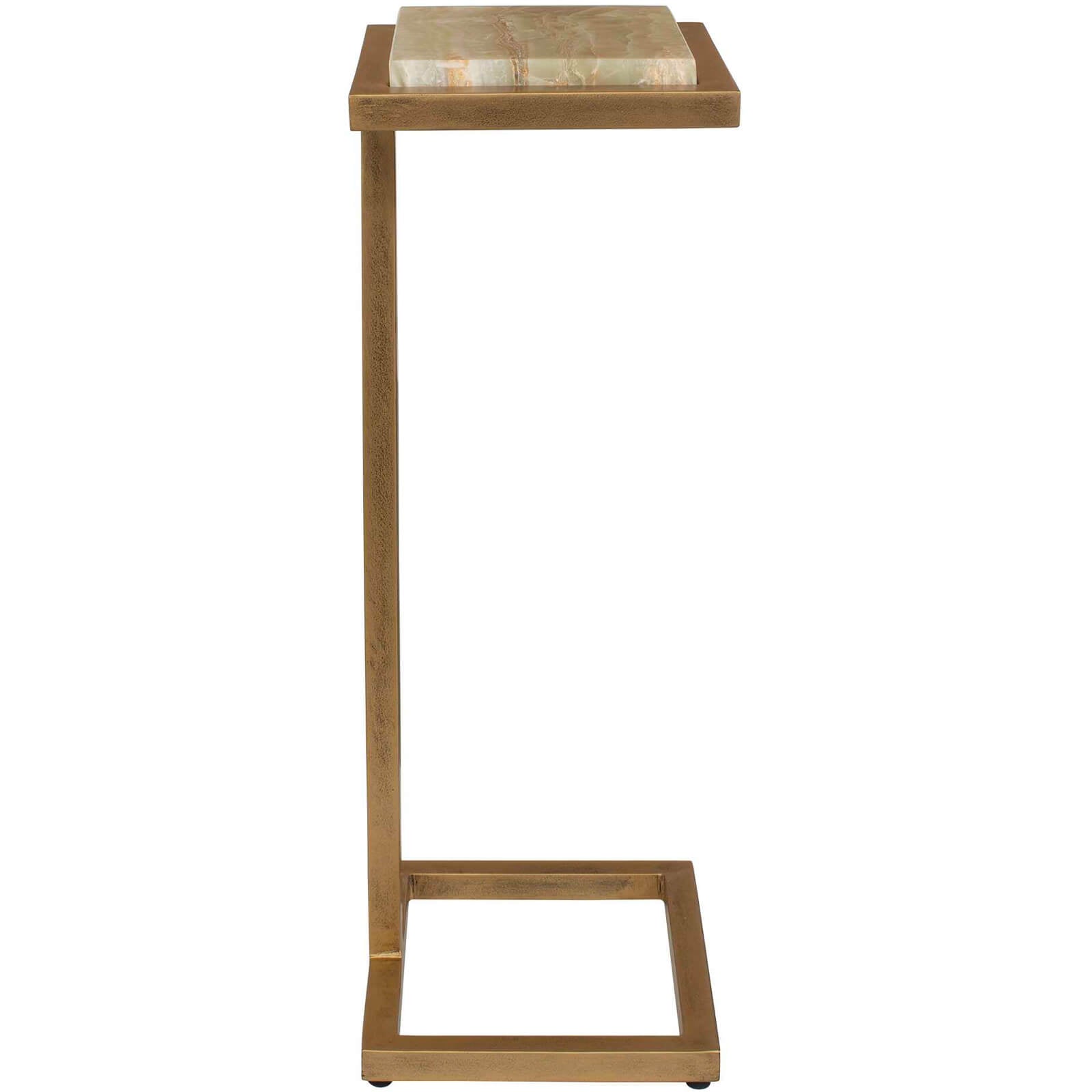 Gamora Marble Drink Table by Uttermost