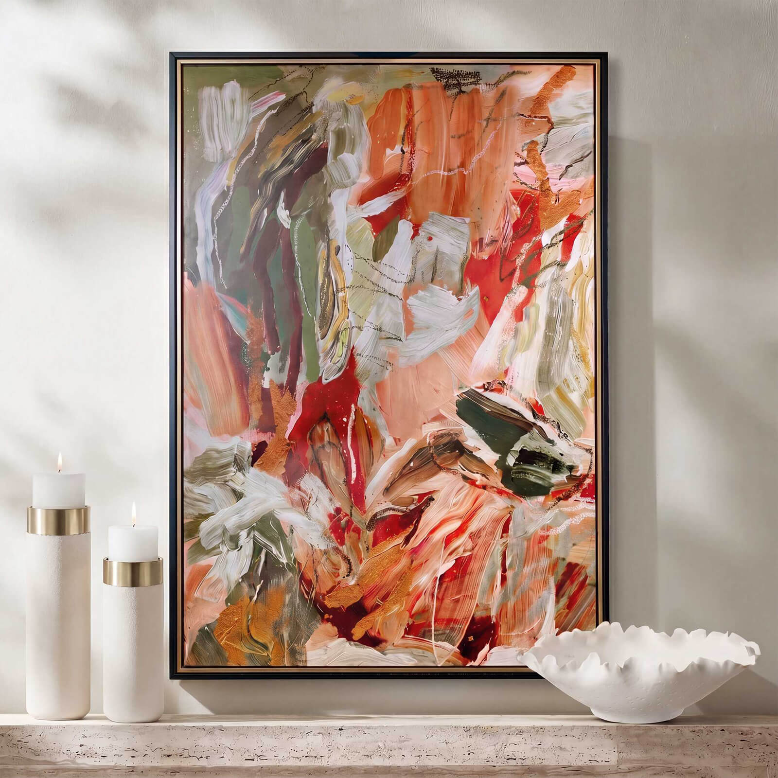 Garden City Abstract Art by Uttermost
