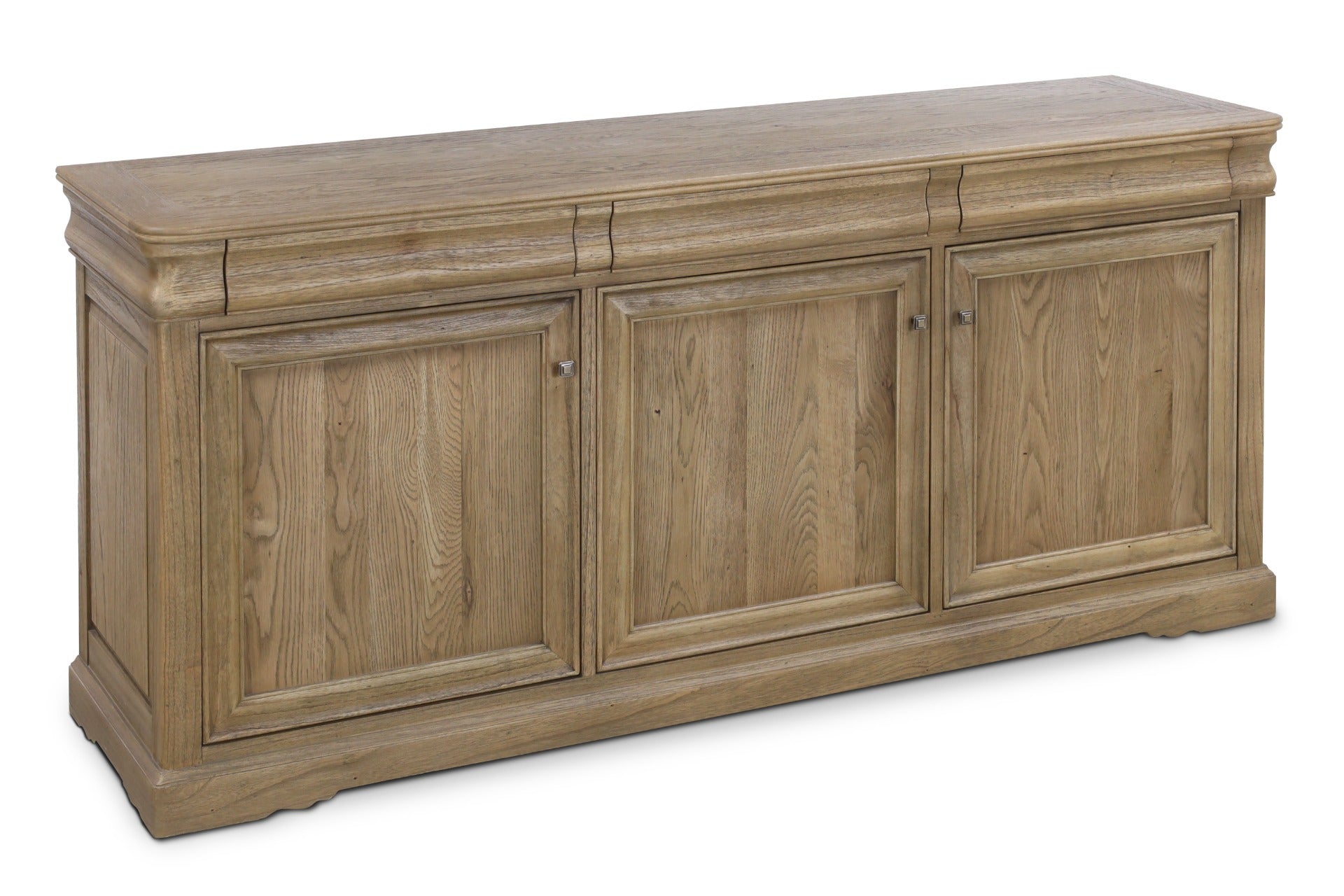 Campden Oak Sideboard with 3 Drawers Keiichi
