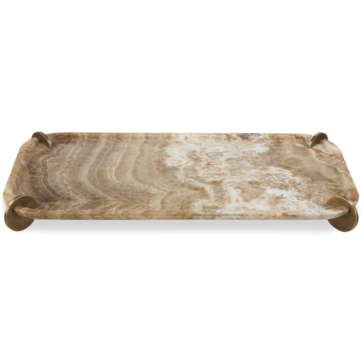 Golden Coin Tray Uttermost