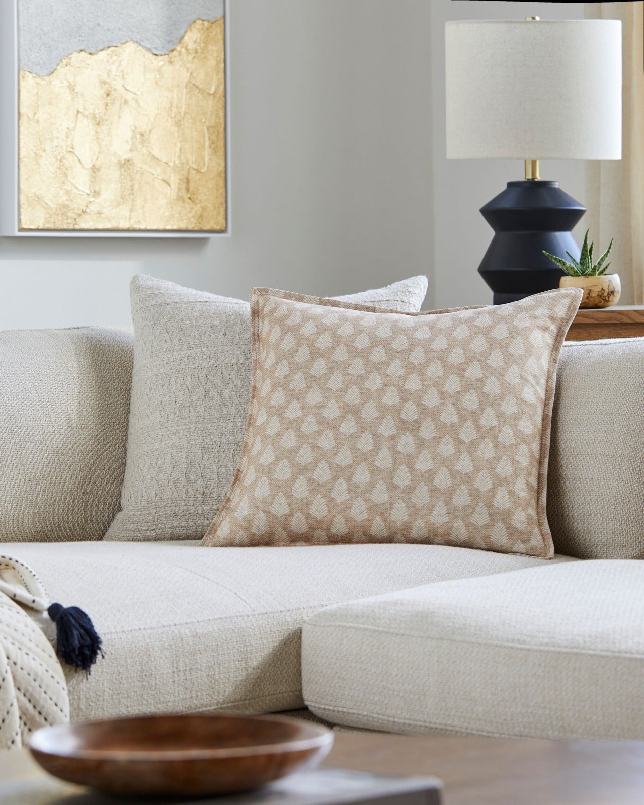 Gardner Woven Cushion by Keiichi