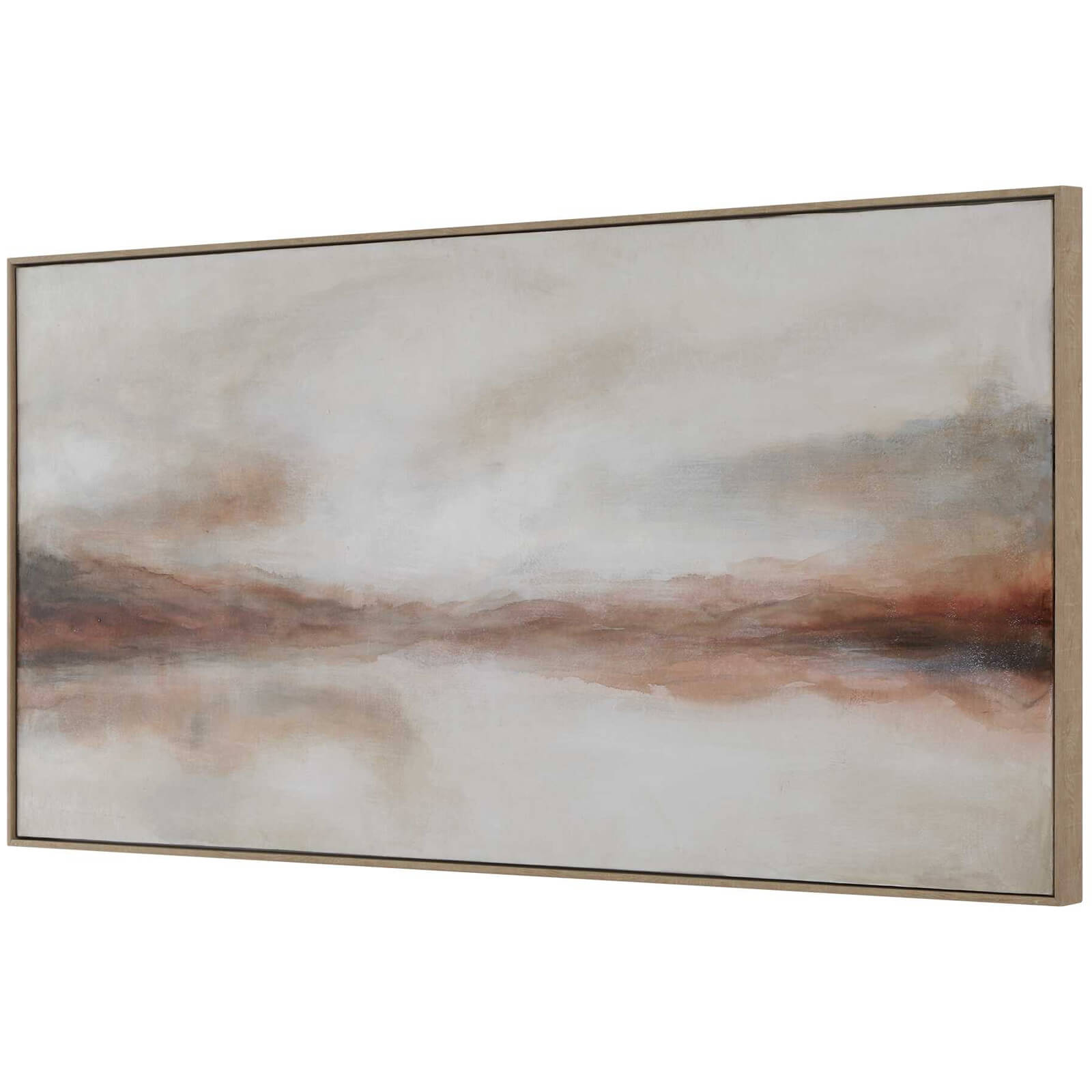 Haze In The Horizon Landscape Painting by Uttermost