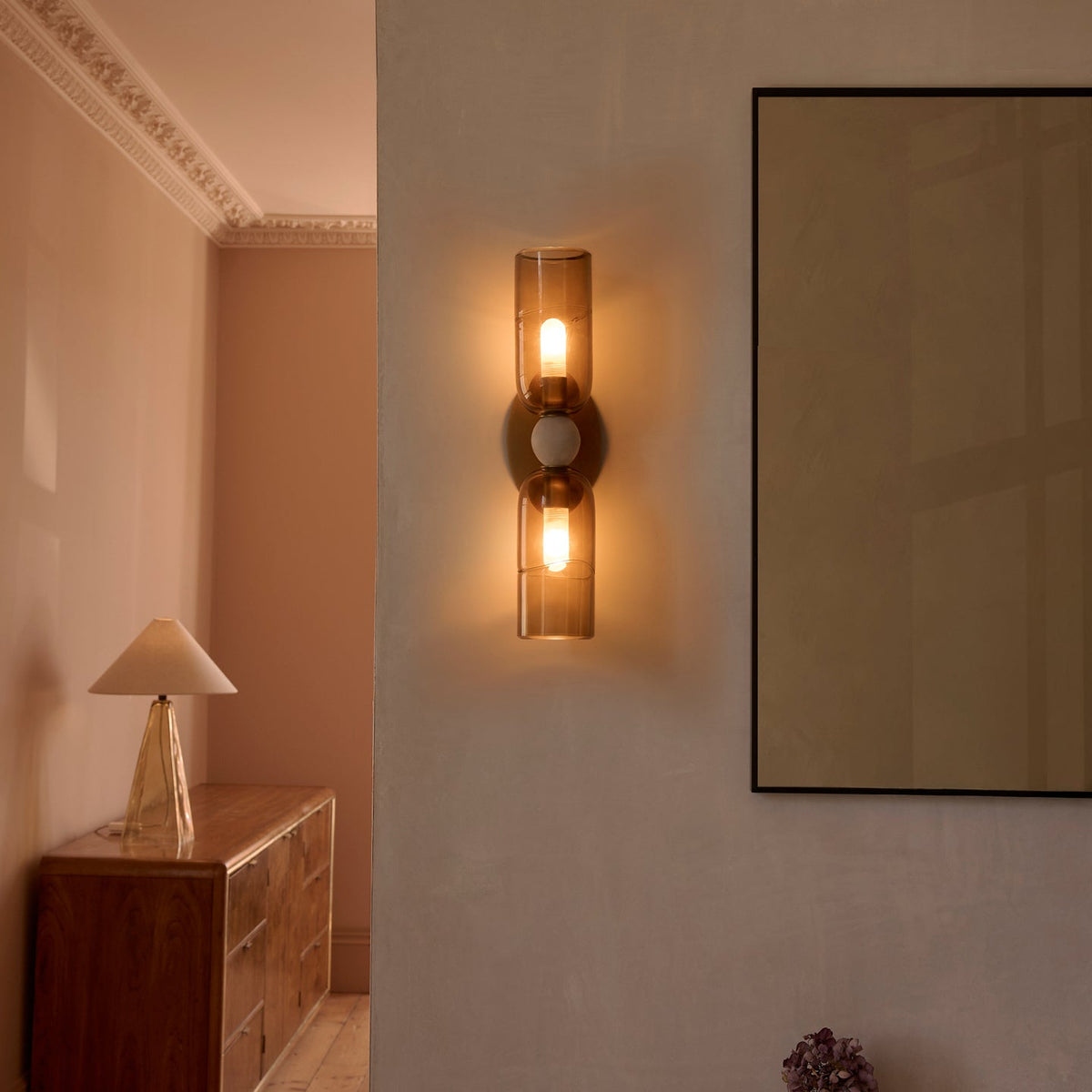 Darla Double Wall Light by Heathfield & Co