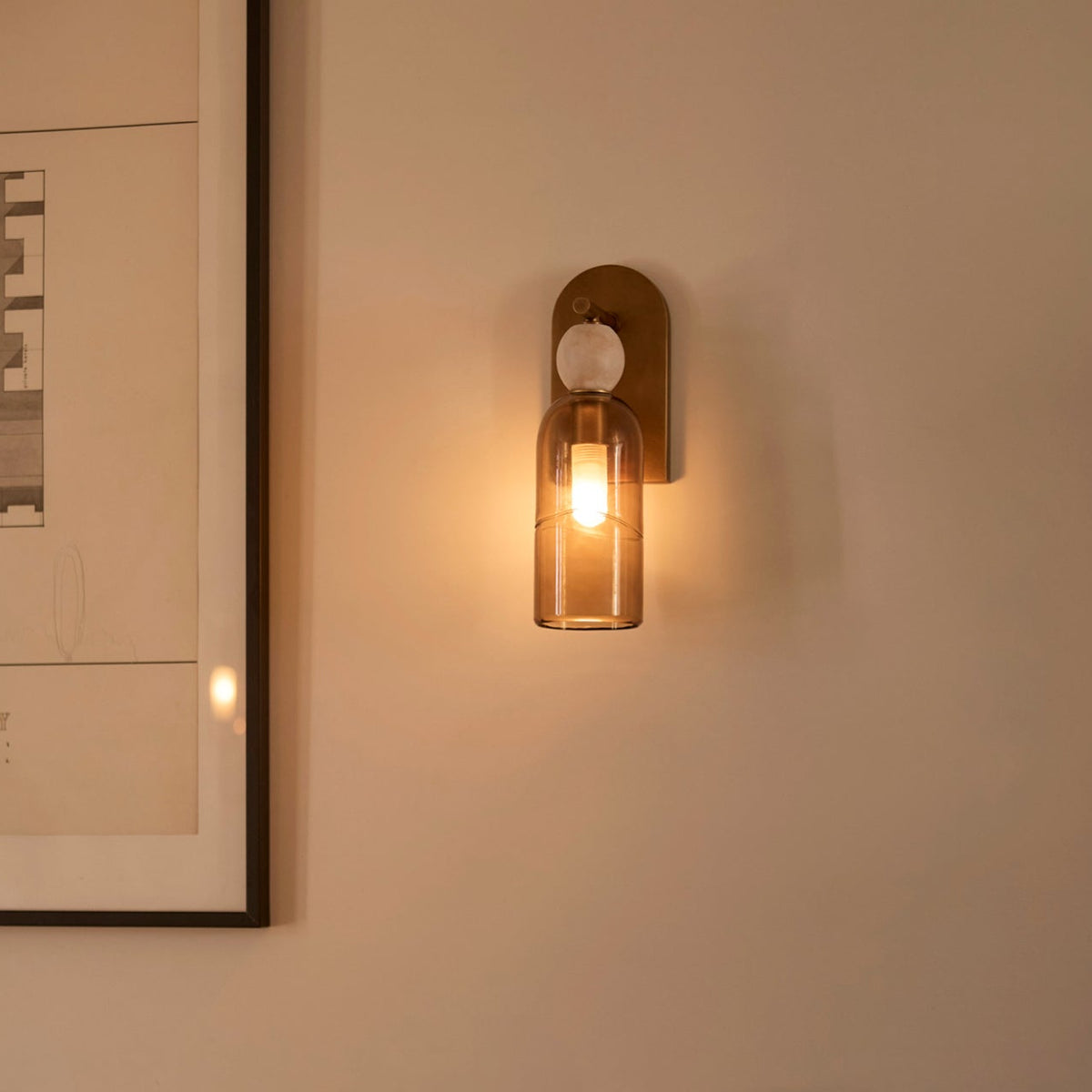 Darla Single Wall Light by Heathfield & Co