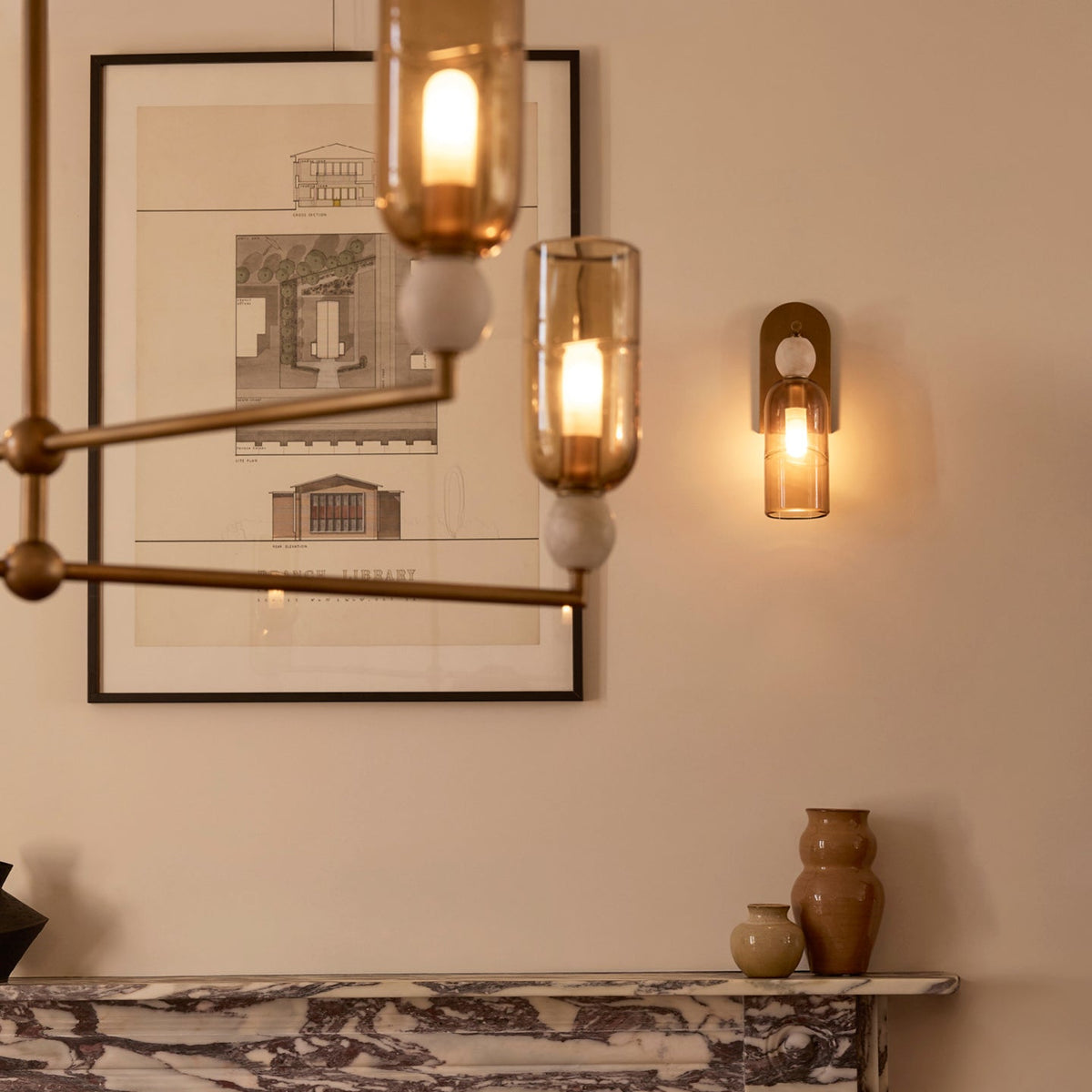 Darla Single Wall Light Heathfield & Co