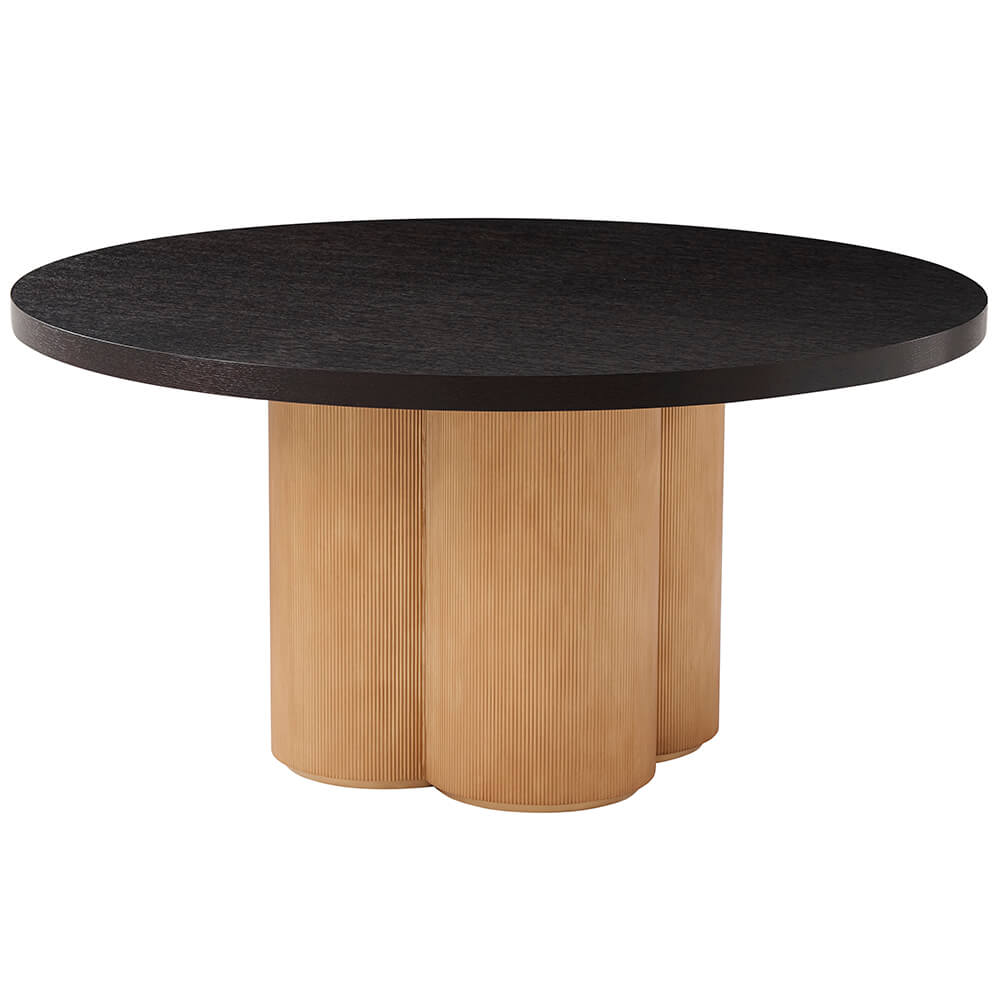 Reed Round Dining Table - 152cm by Theodore Alexander