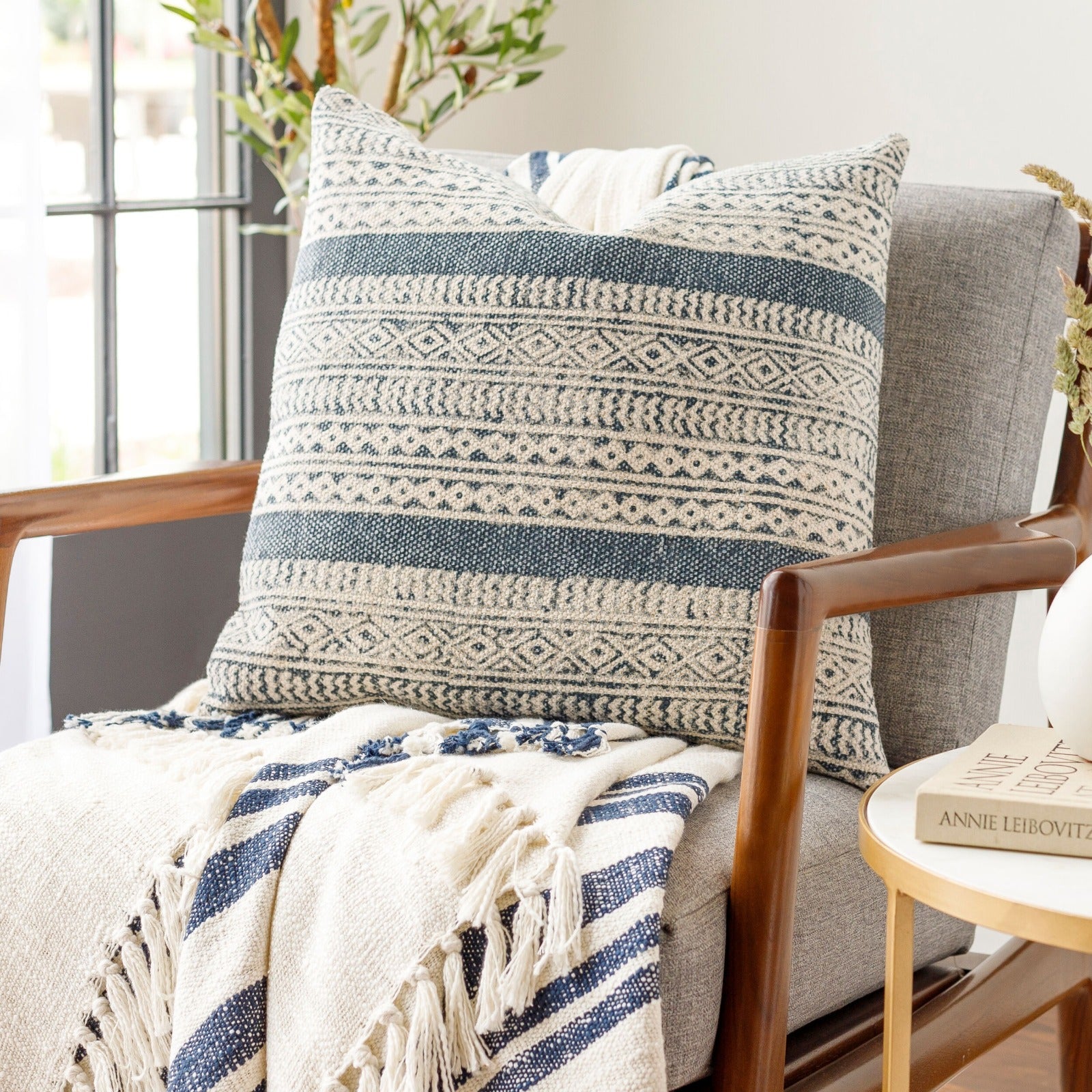 Janya Woven Cushion by Keiichi