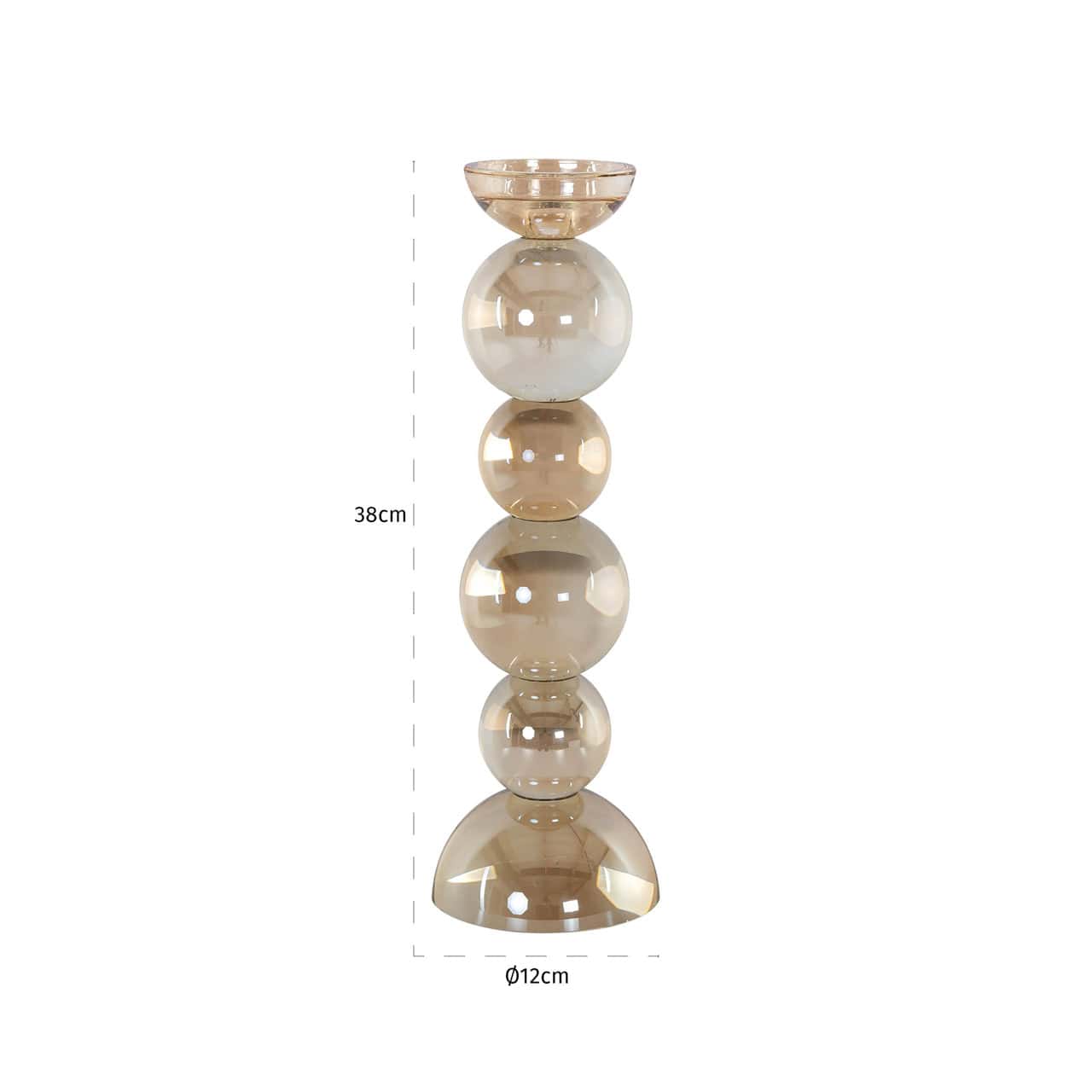 Emie Candle Holder - Large by Richmond Interiors