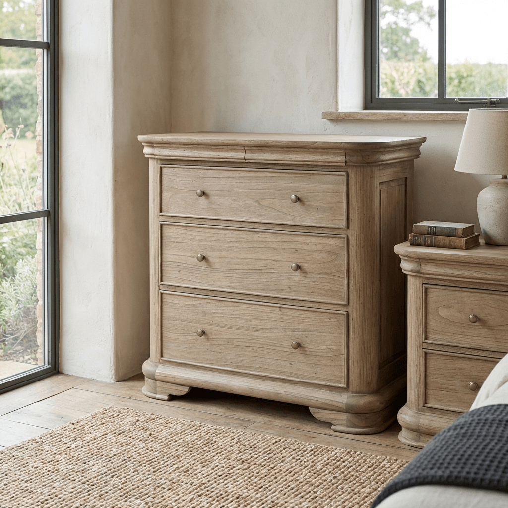 Fulbrook Oak 5 Drawer Chest of Drawers by Keiichi