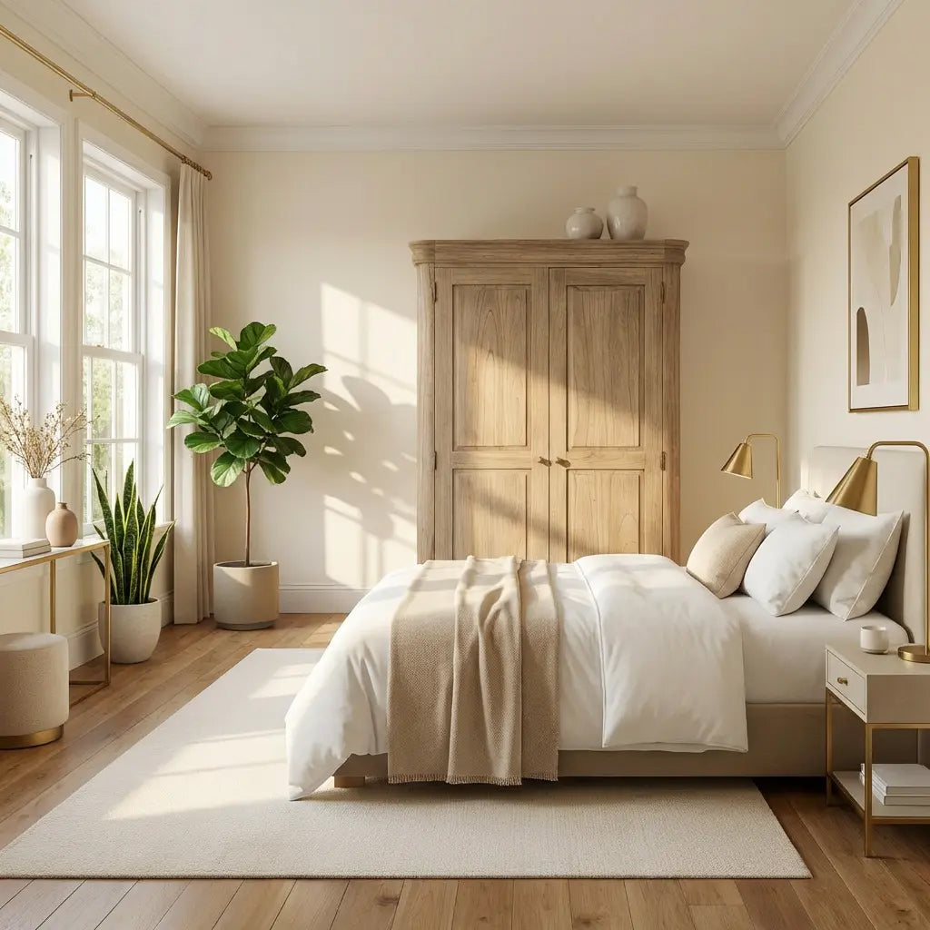 Fulbrook Oak Wardrobe by Keiichi