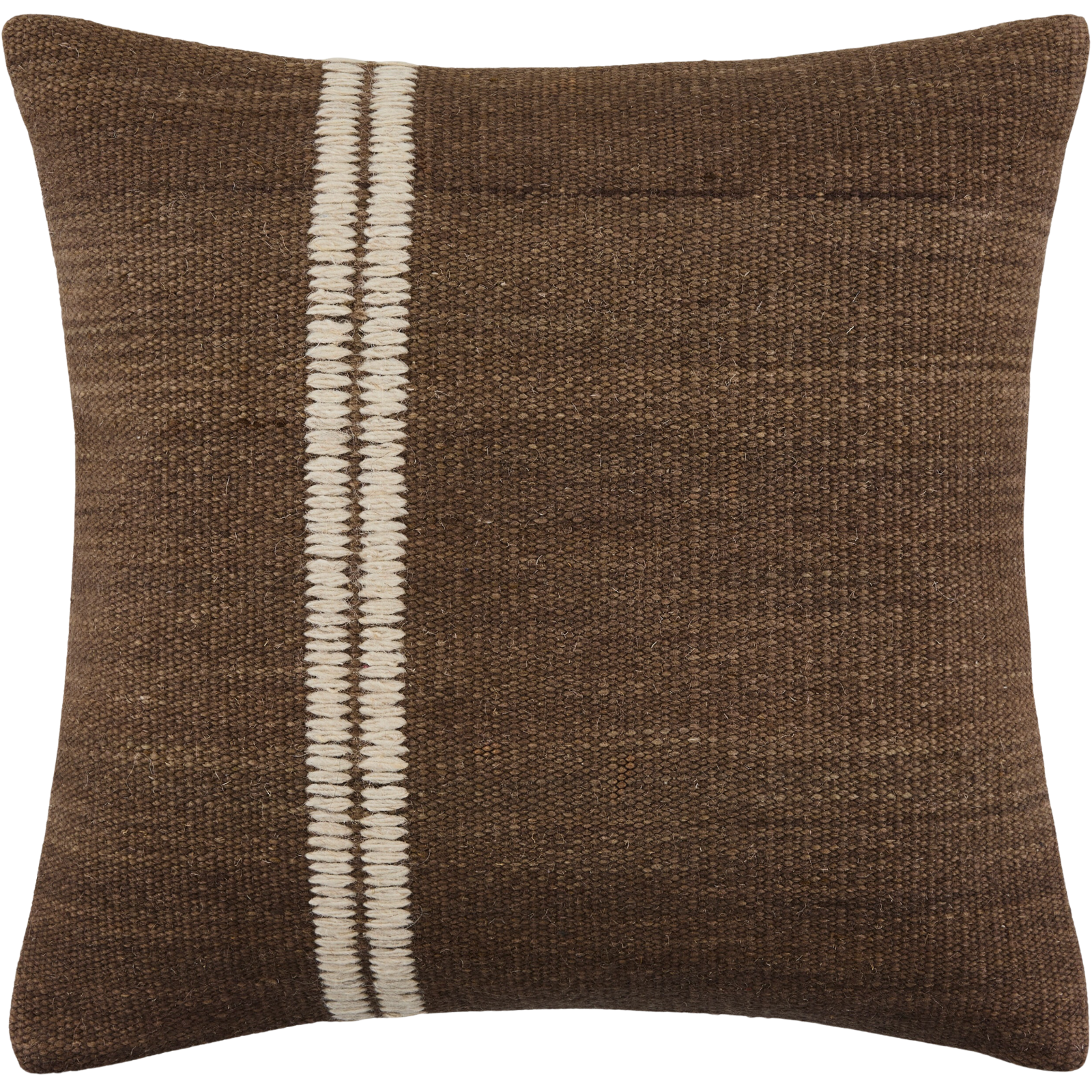 Jundah Woven Cushion in Brown by Keiichi