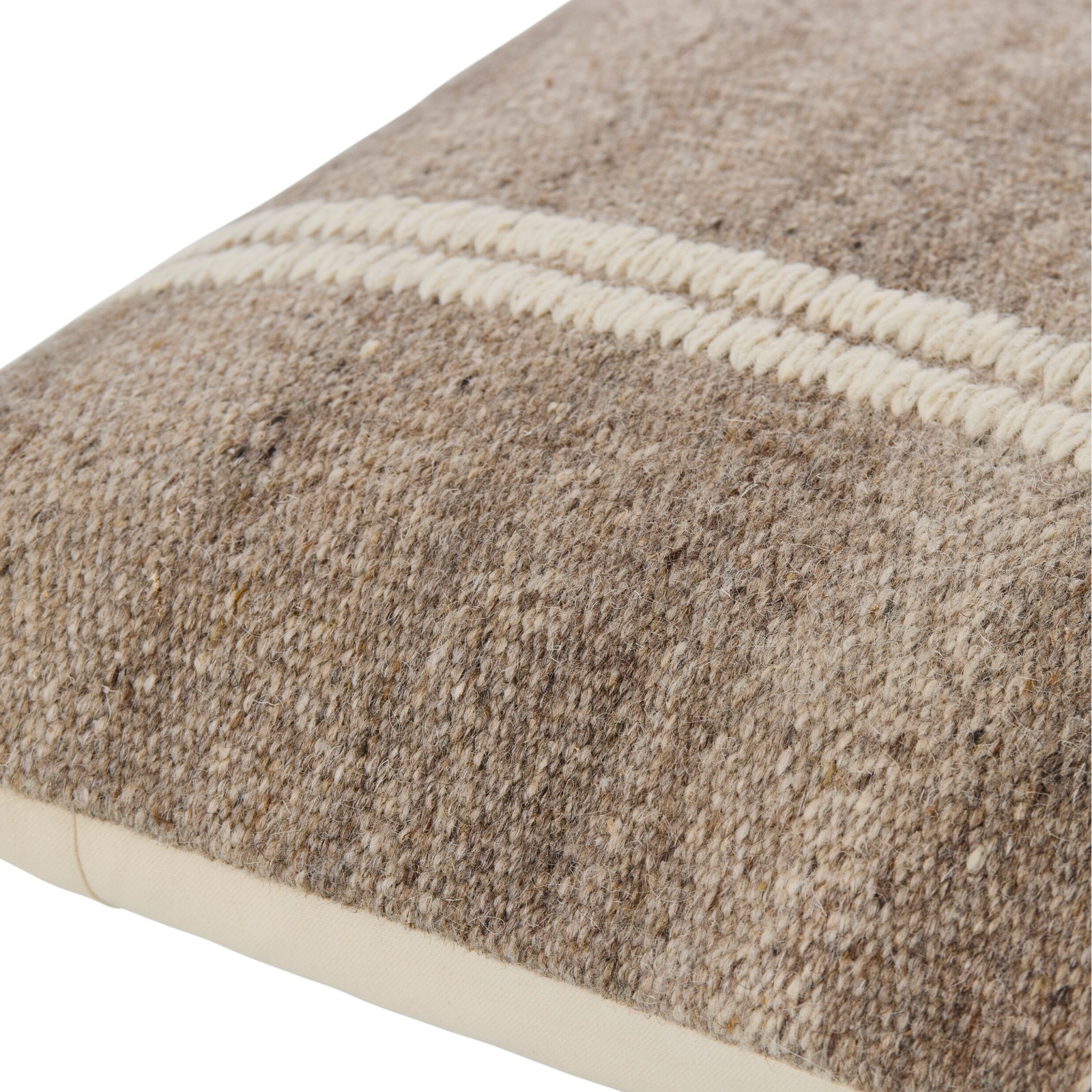 Jundah Woven Cushion in Mole by Keiichi