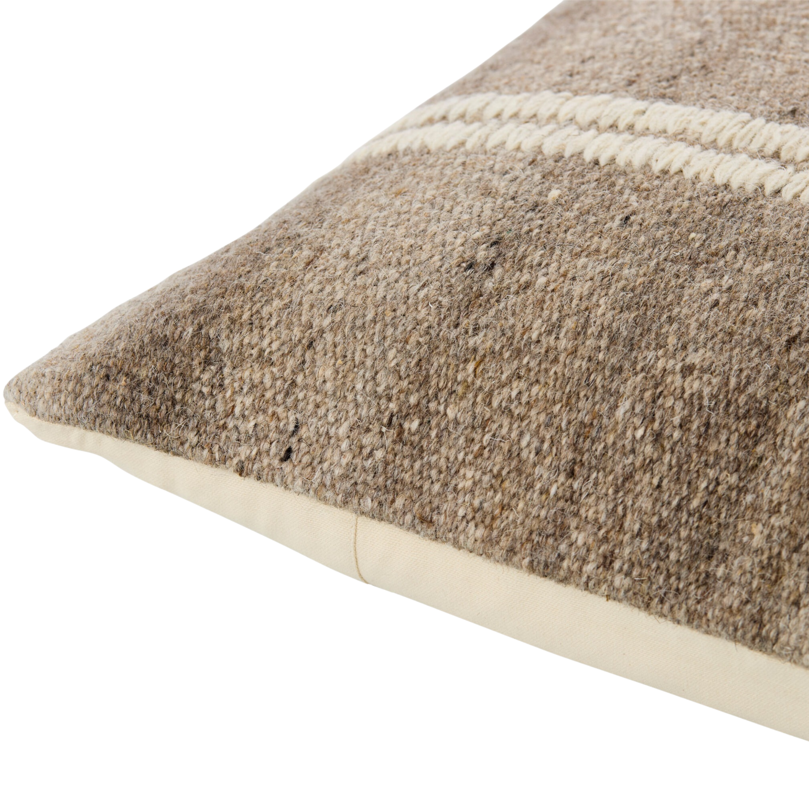 Jundah Woven Cushion in Mole by Keiichi