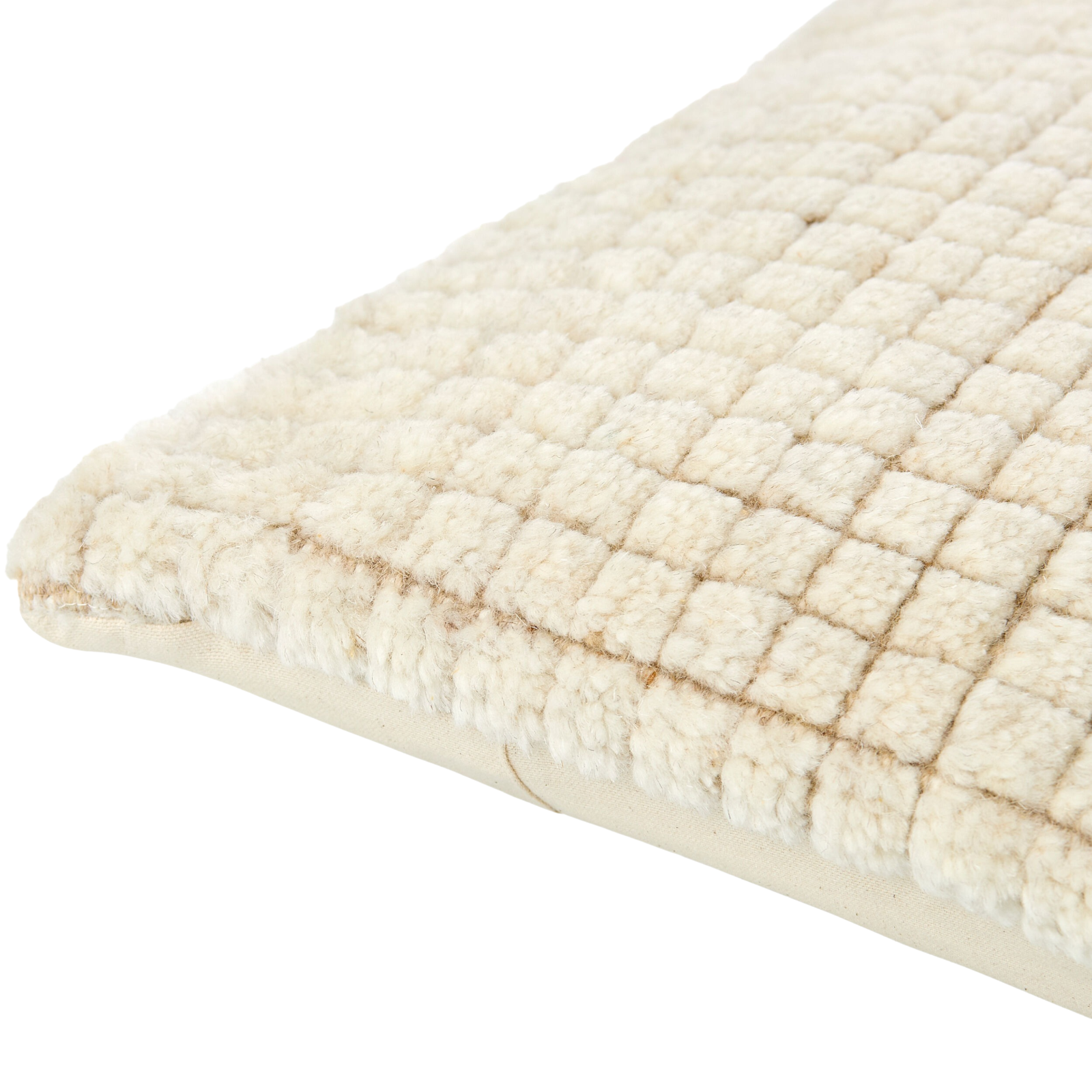 Novoli Hand Woven Cushion in Natural by Keiichi
