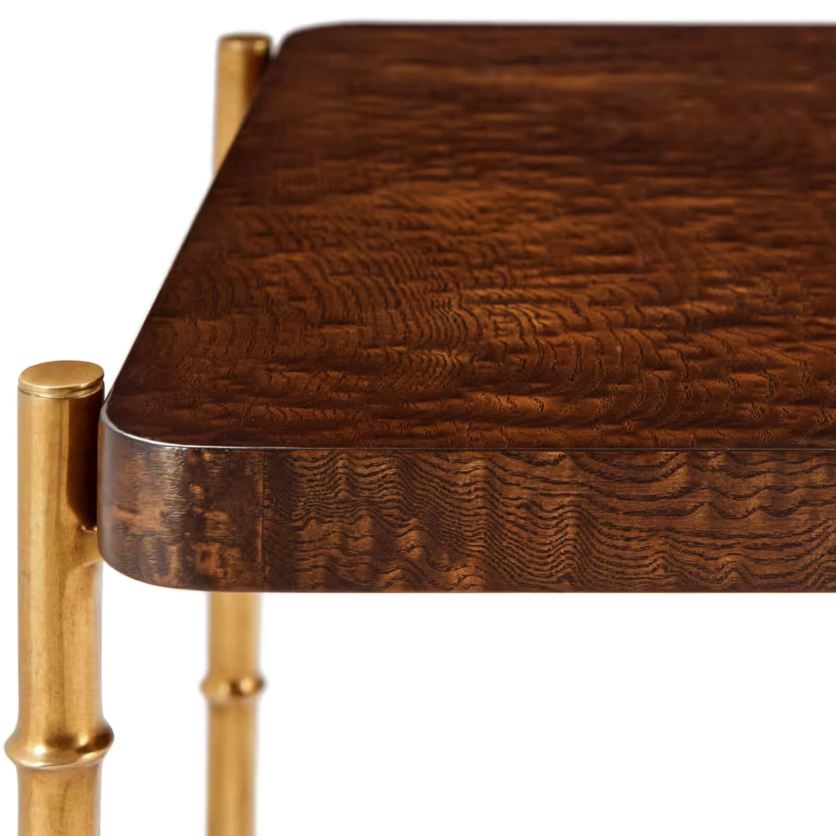 Kesden Coffee Table in Ash Burl by Theodore Alexander