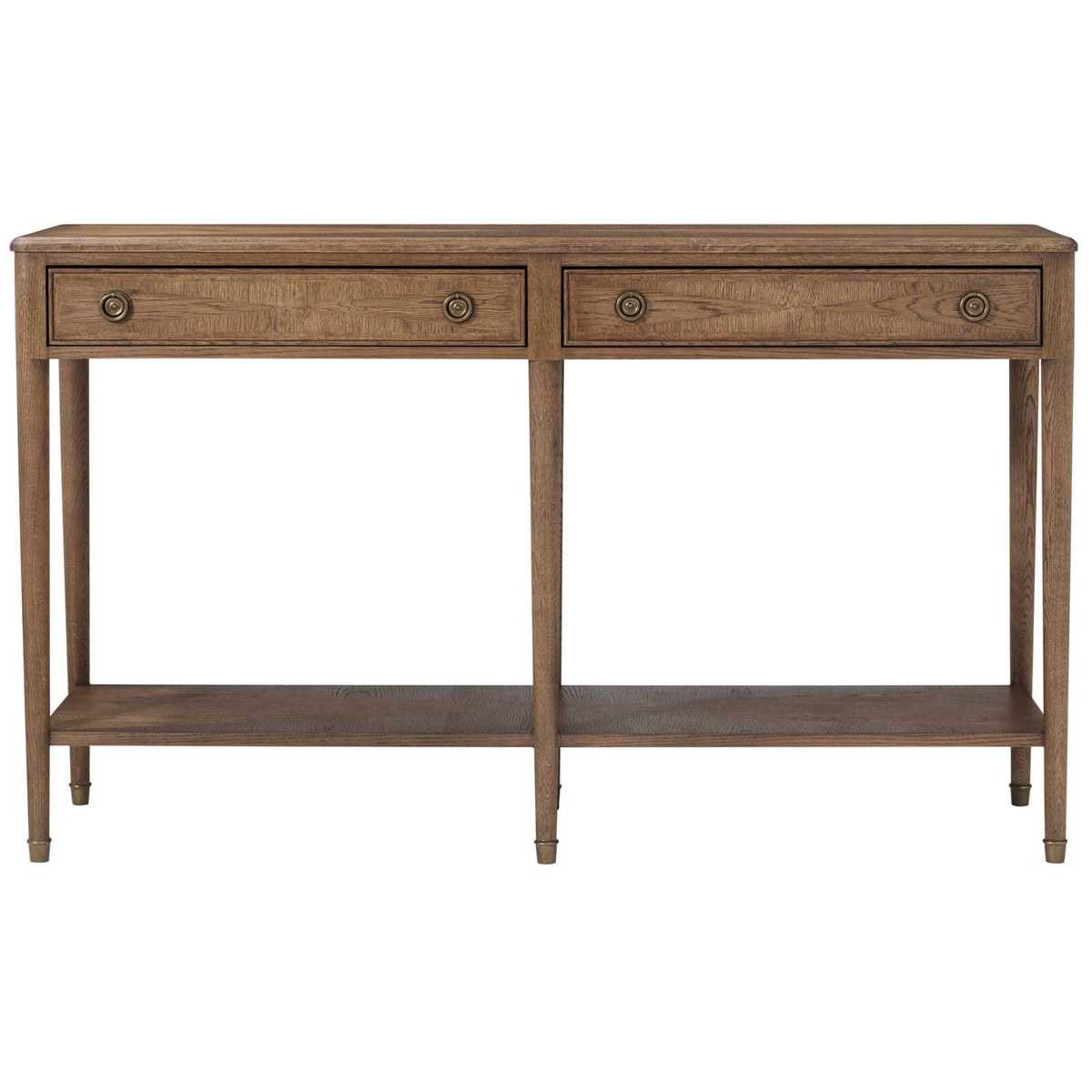 Kingswell Console Table in Tobacco by Theodore Alexander