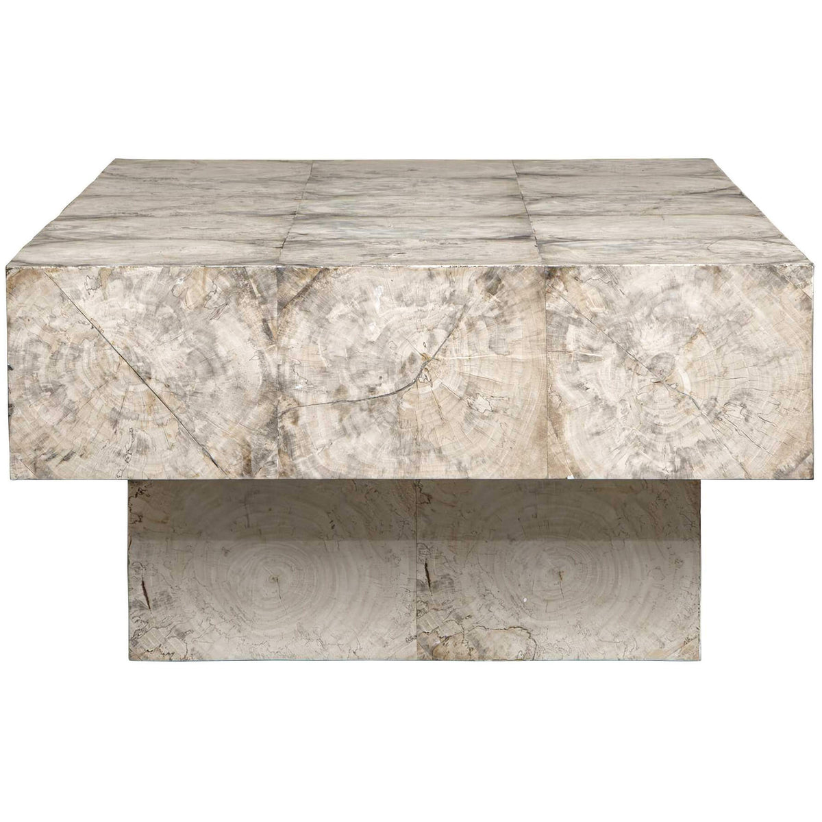 Kotoa Bleached White Coffee Table Uttermost