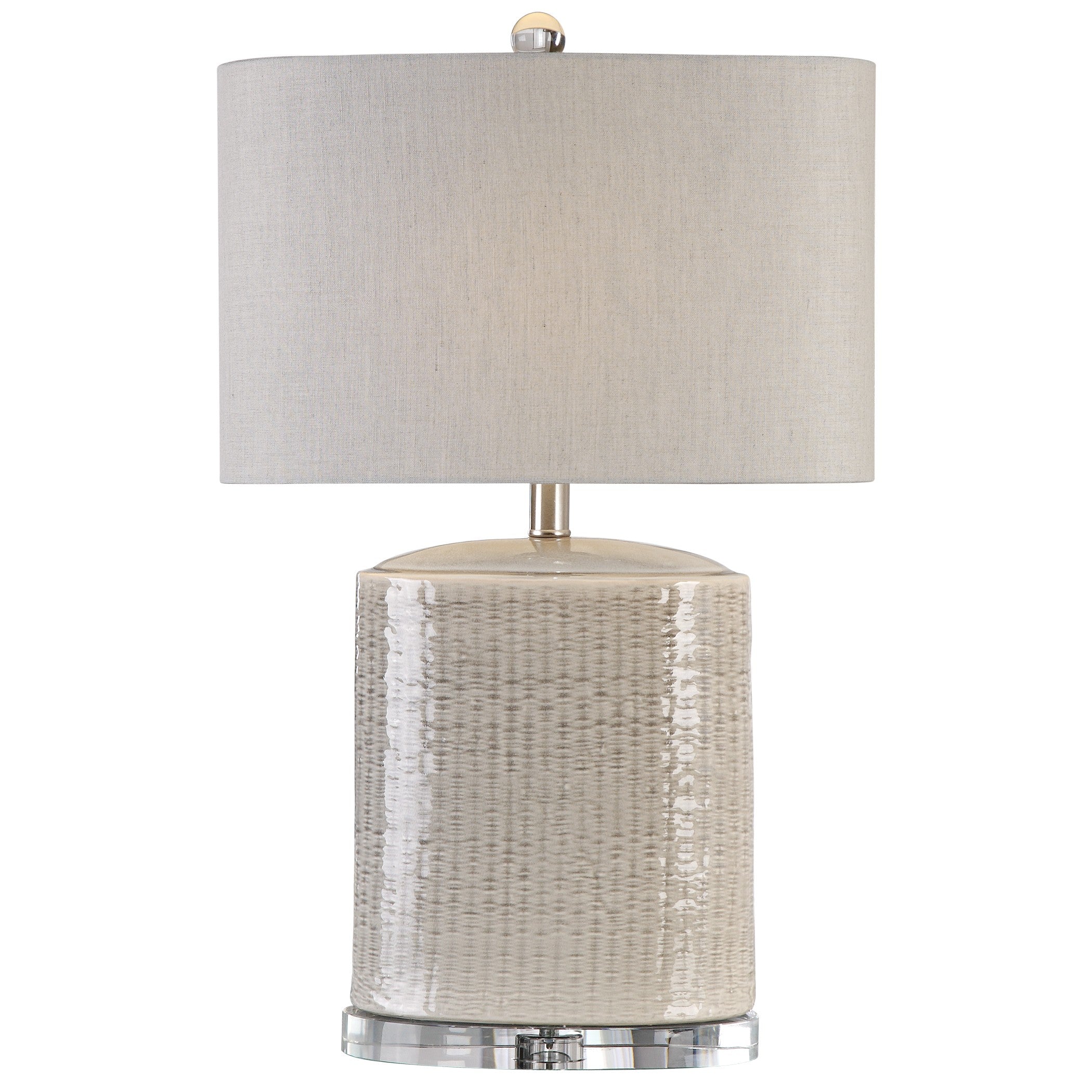 Modica Taupe Ceramic Lamp by Uttermost