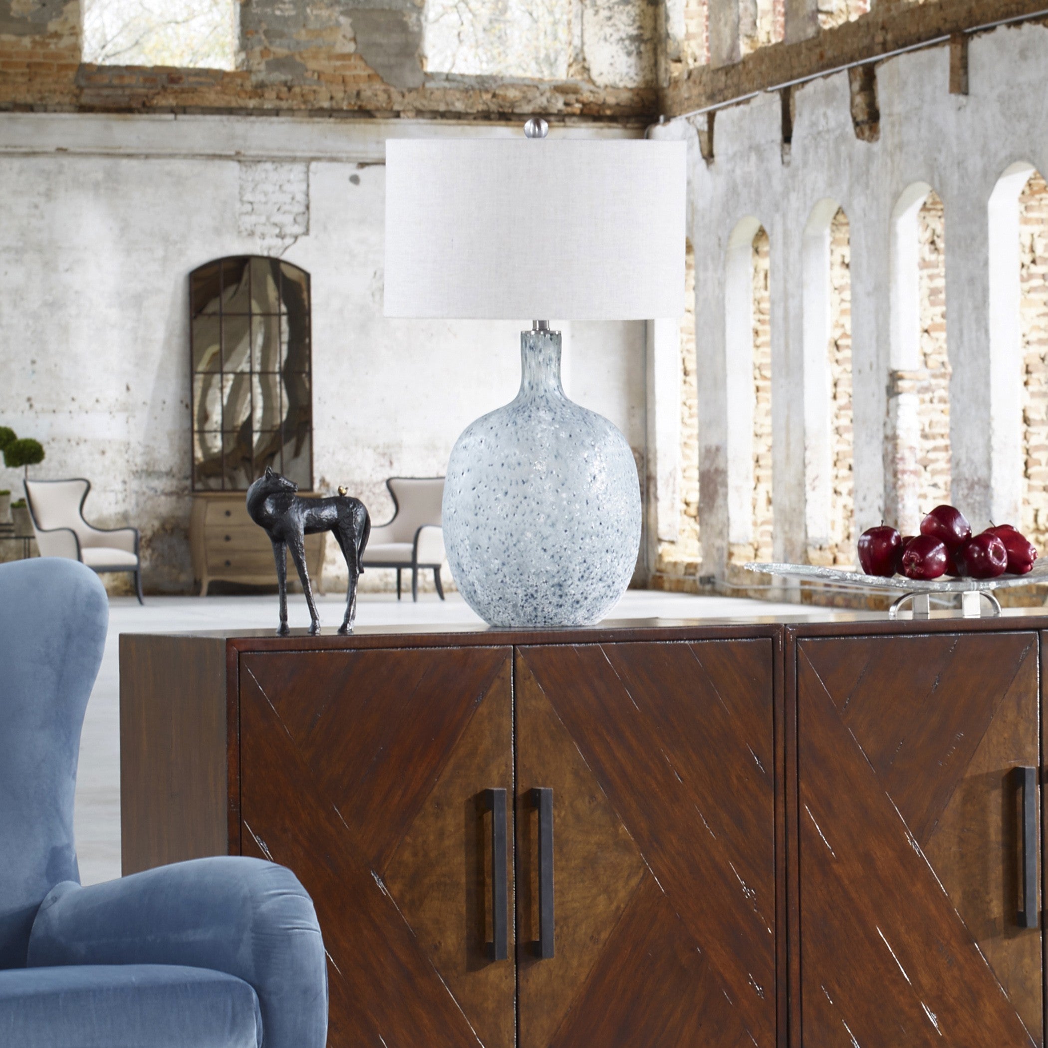 Oceaonna Glass Table Lamp by Uttermost