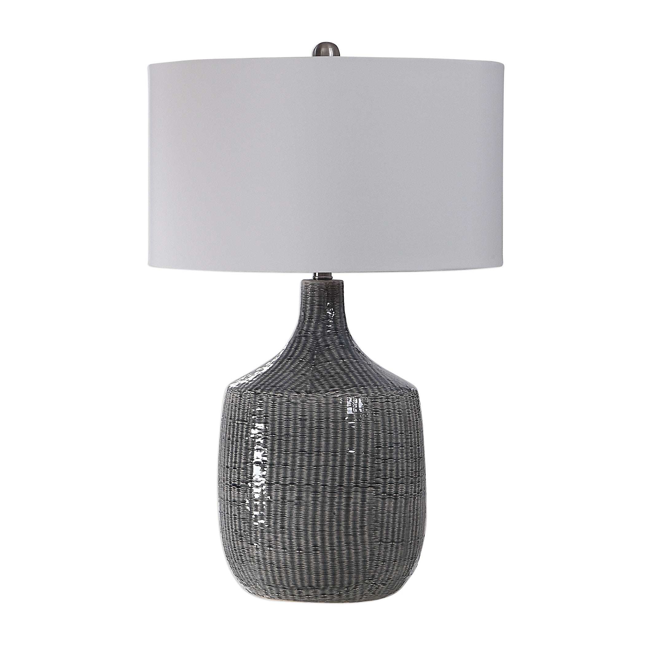 Felipe Distressed Gray Table Lamp by Uttermost