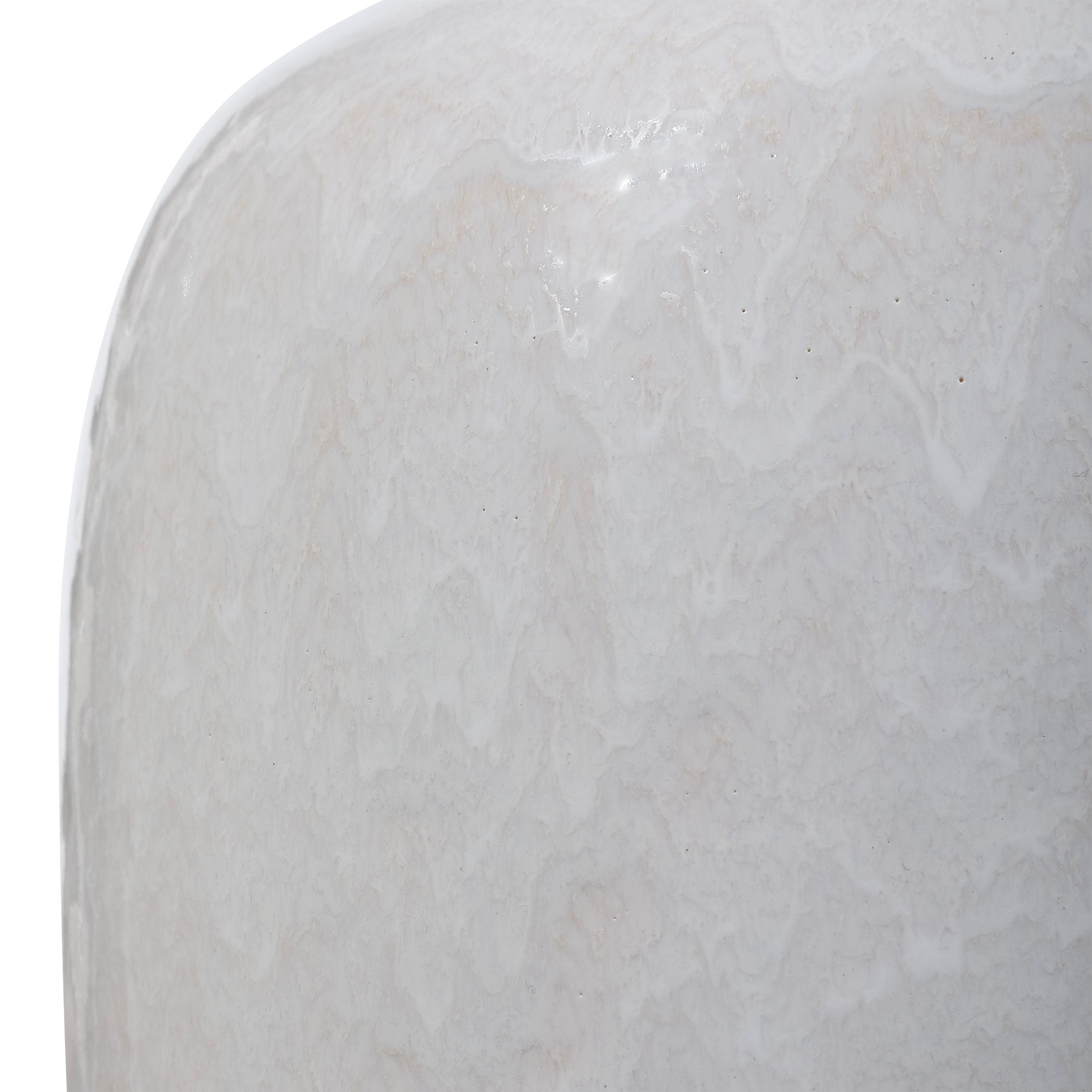 Winterscape White Glaze Table Lamp by Uttermost