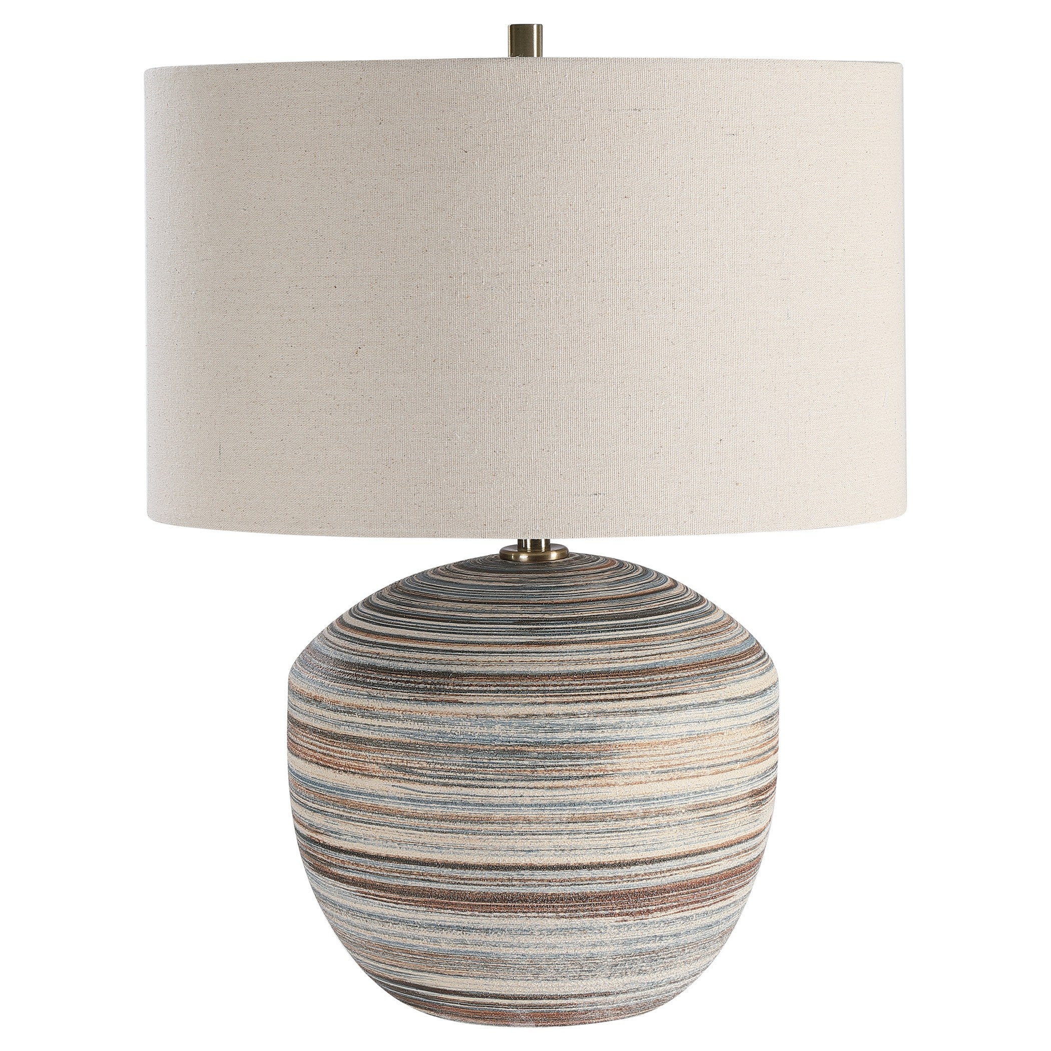 Prospect Striped Accent Lamp by Uttermost