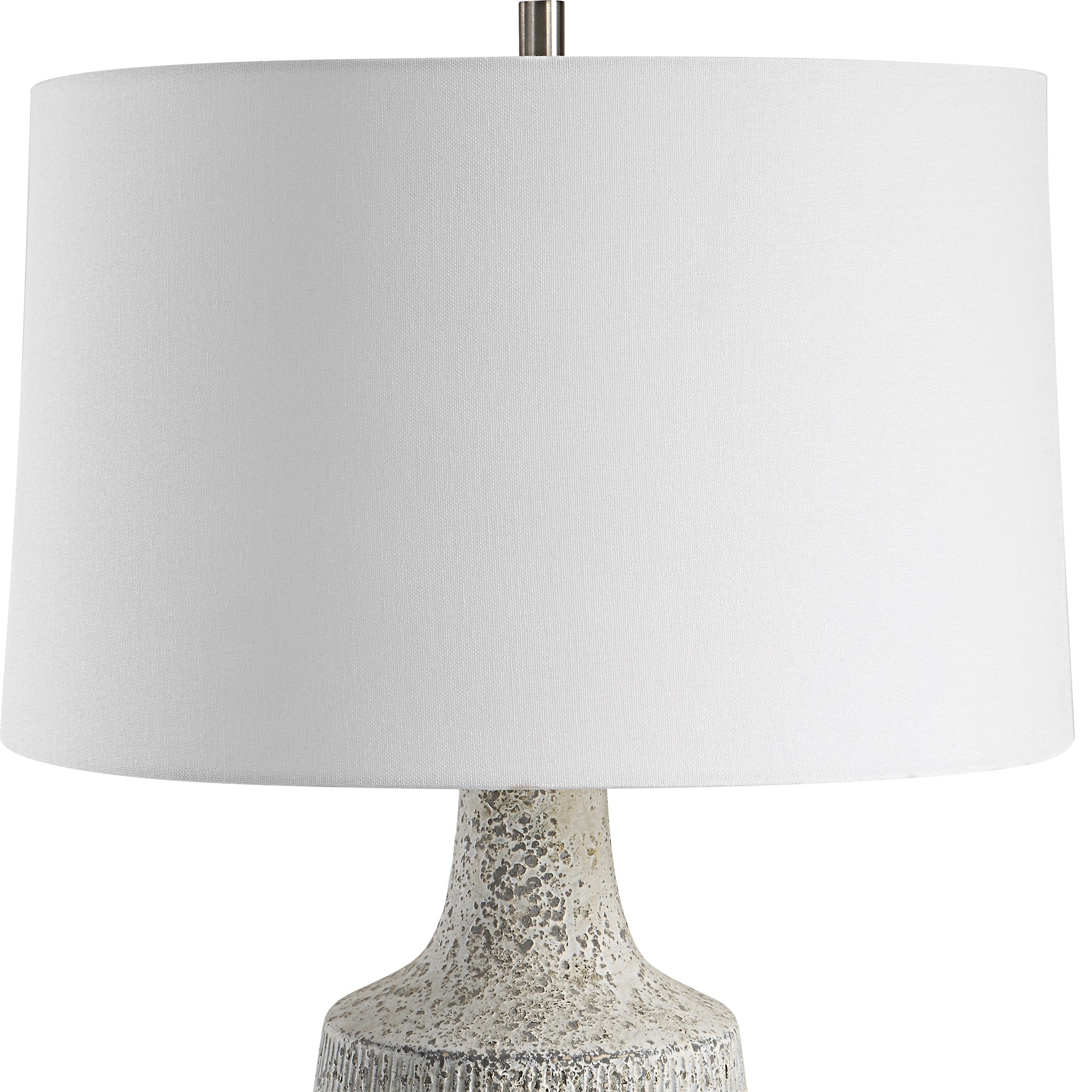 Scouts White Table Lamp by Uttermost
