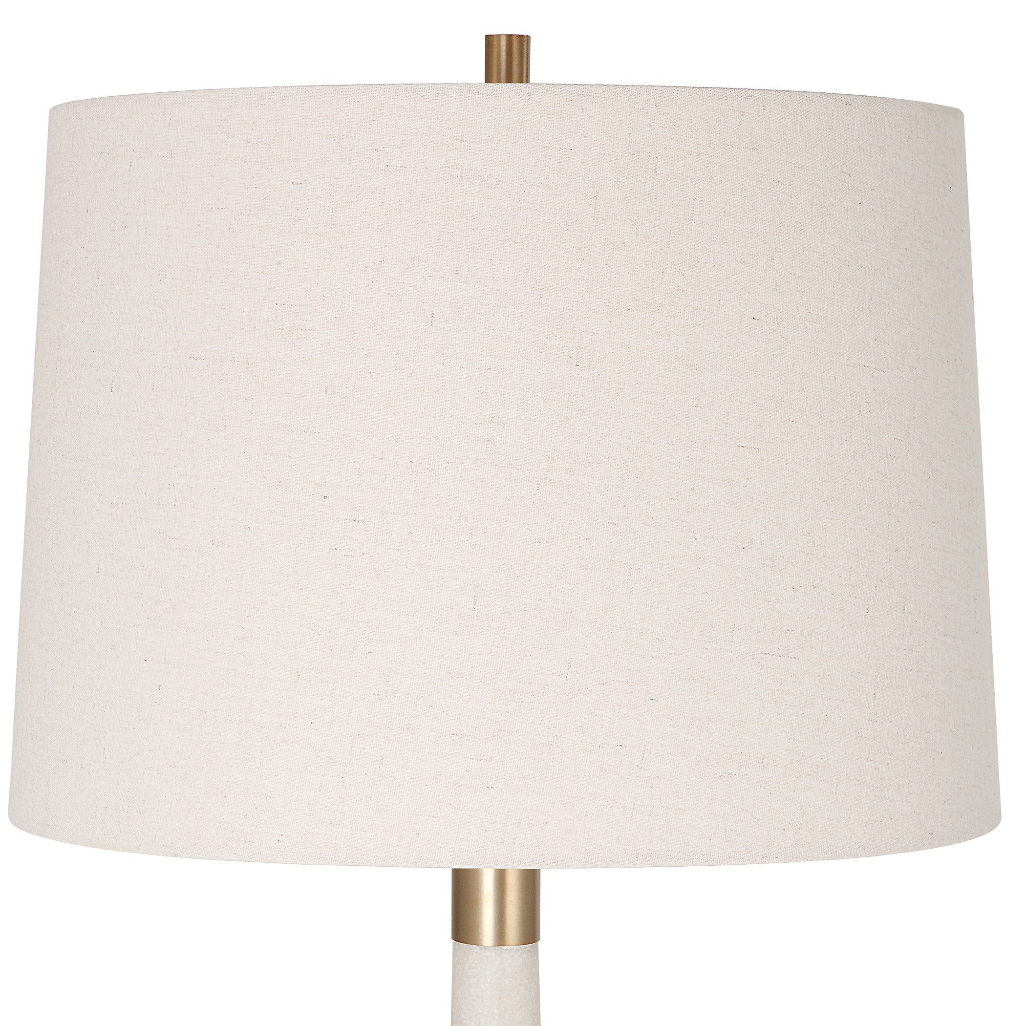 Marille Ivory Stone Table Lamp by Uttermost